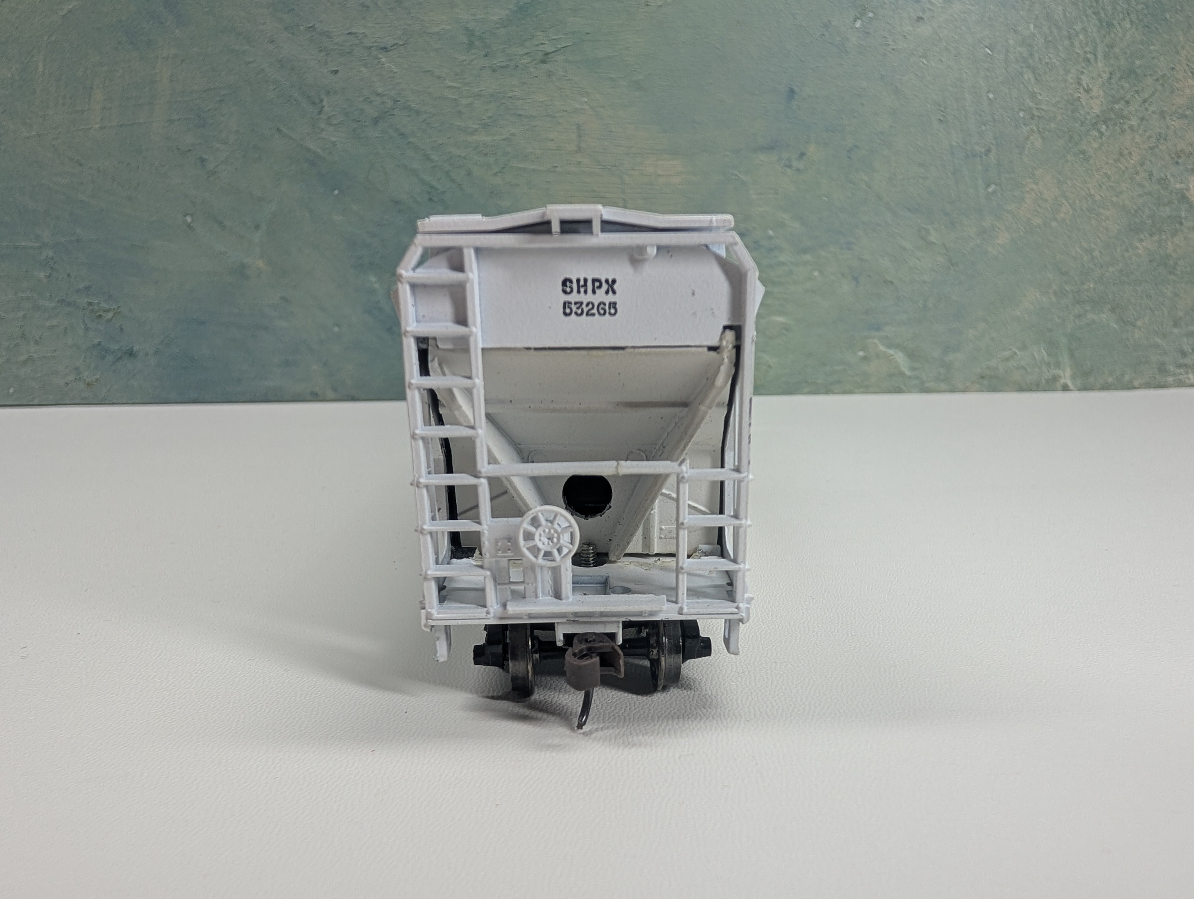 USED Athearn HO Scale ACF Covered Hopper Borg-Warner Chemicals SHPX #53265