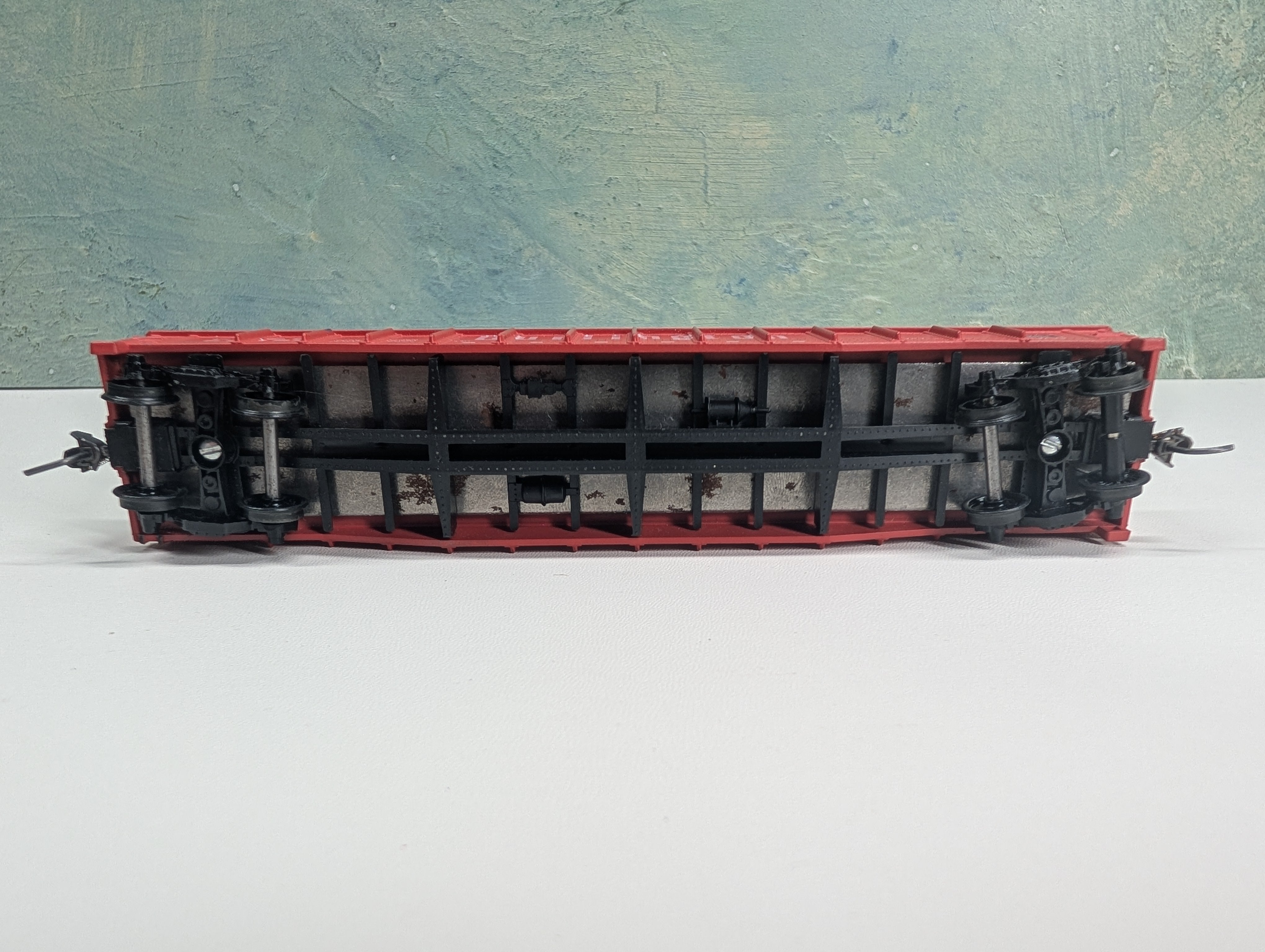 USED Athearn HO Scale Gondola Burlington CB&Q #83124
