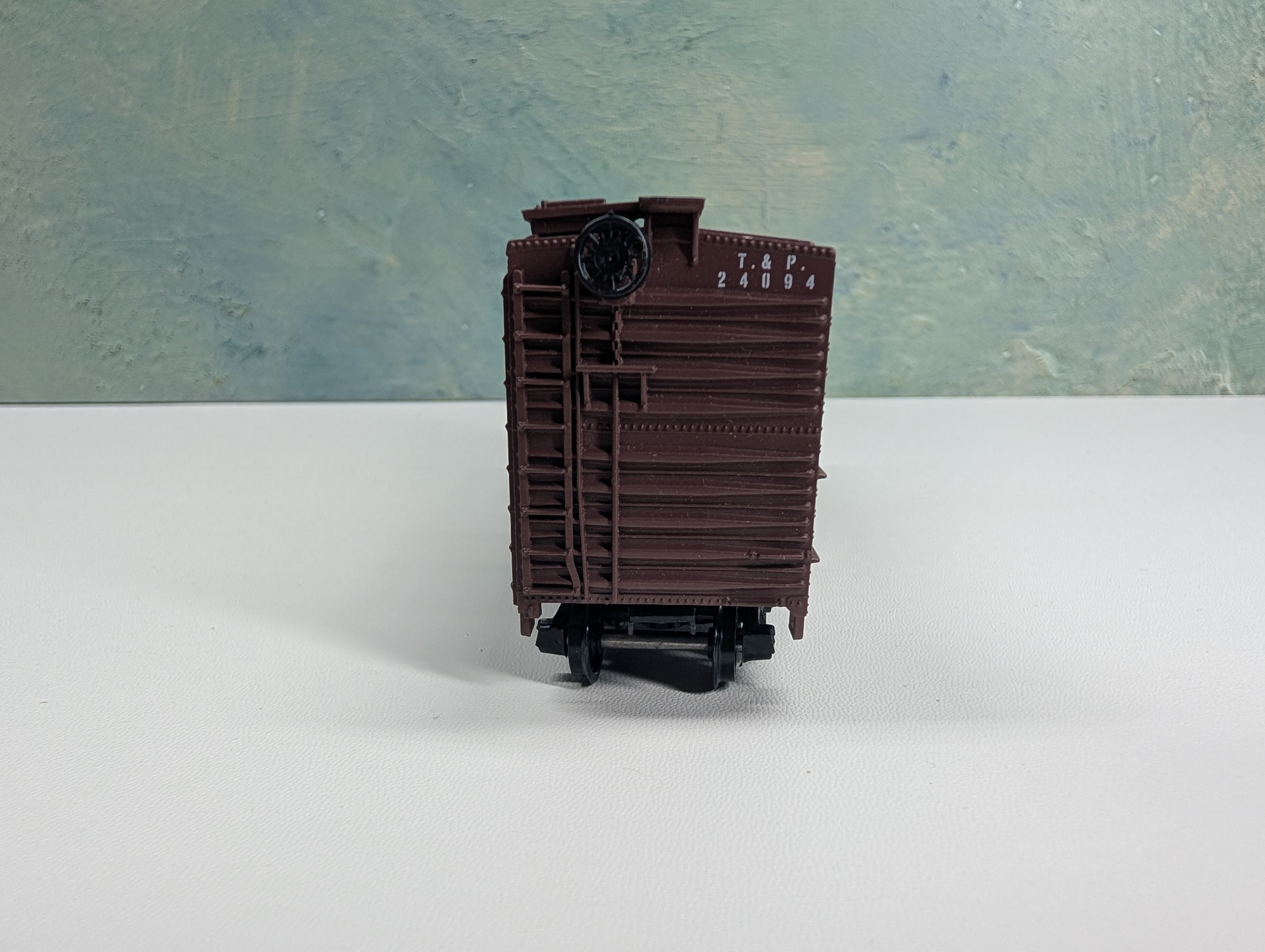 USED Athearn 1773 HO Scale 40' Stock Car Texas and Pacific T&P #24094