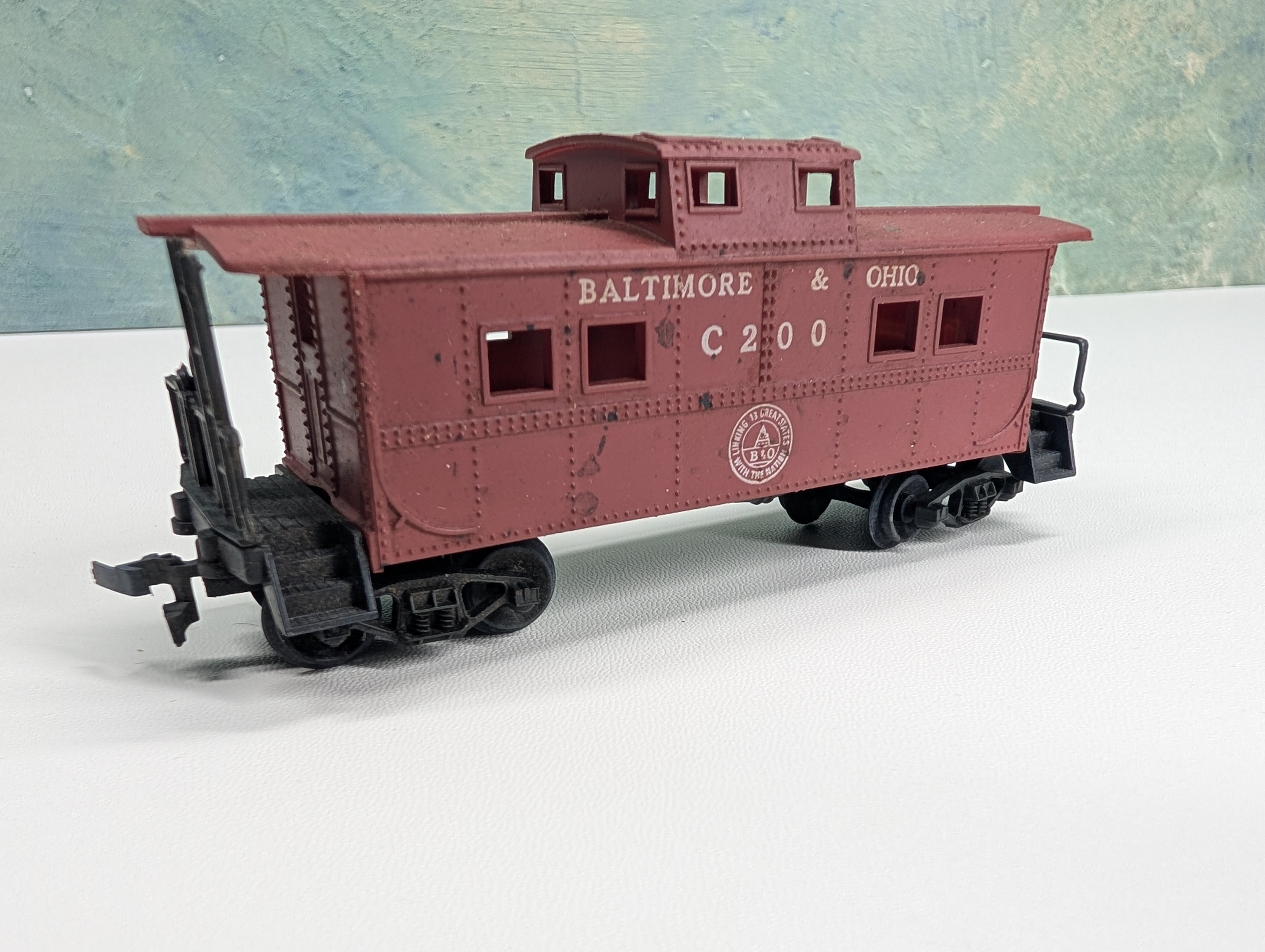 USED HO Scale Caboose Baltimore and Ohio B&O #C200