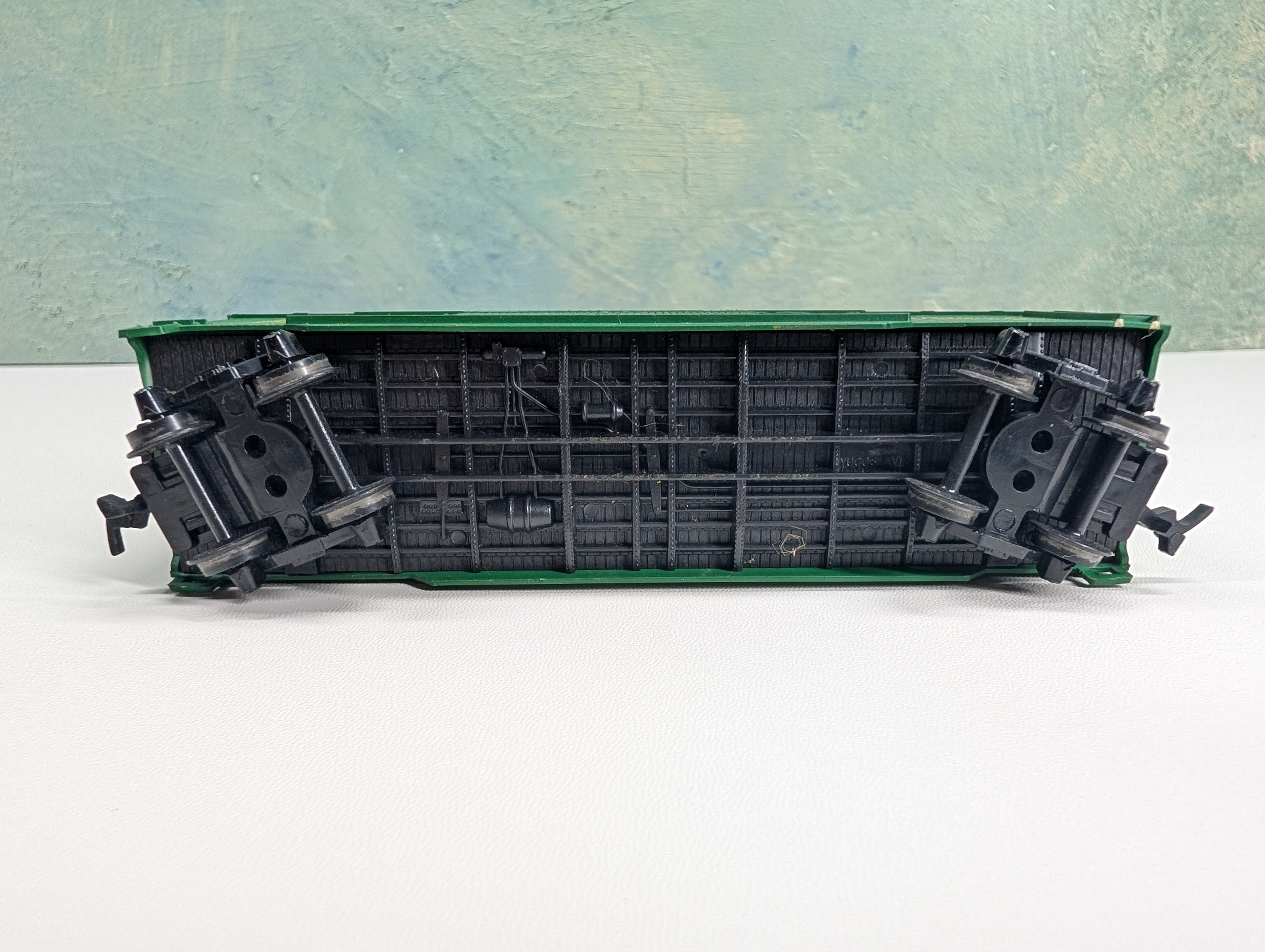 USED HO Scale Wooden Box Car Santa Fe ATSF #67391