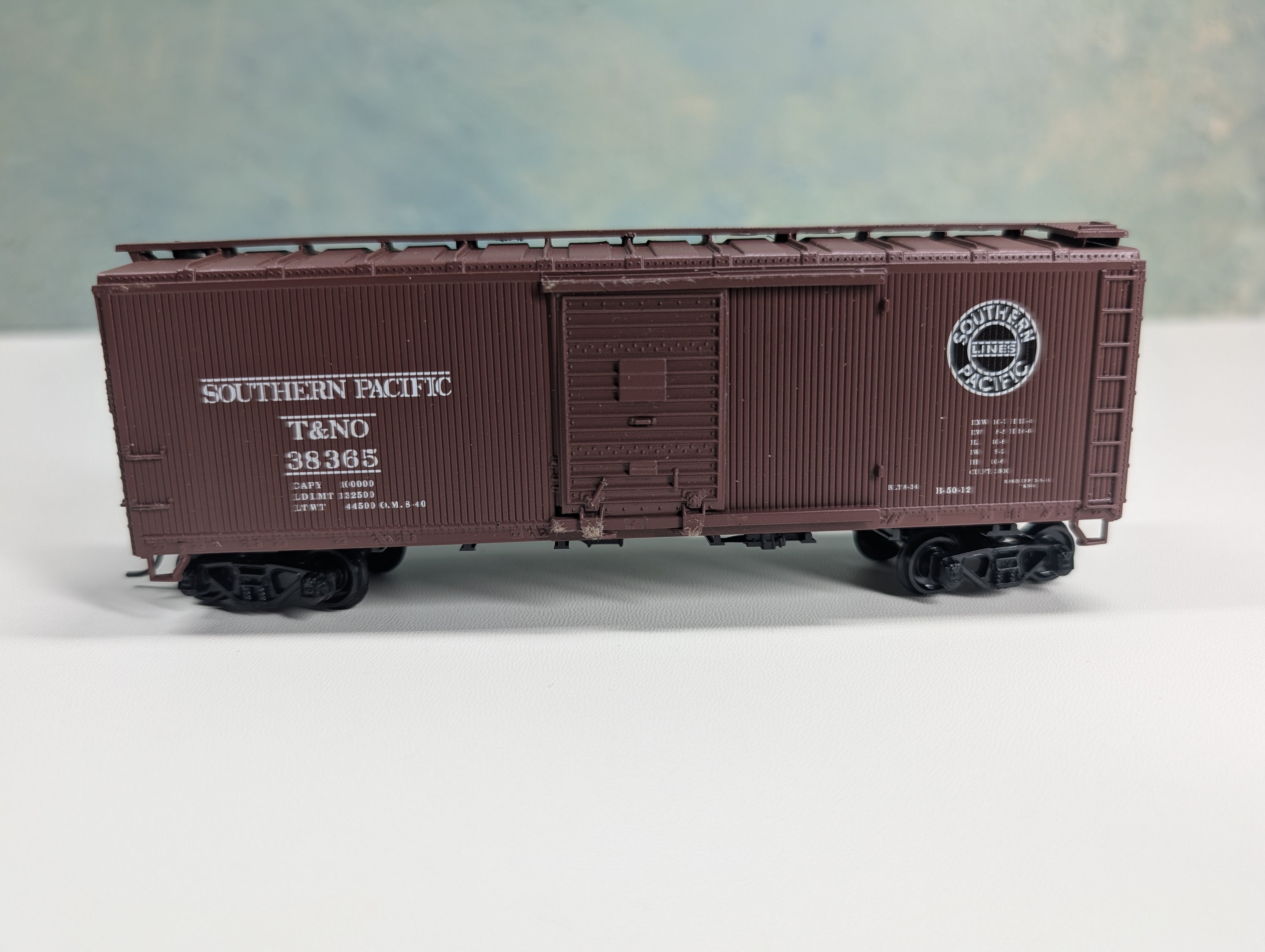 USED Athearn HO Scale 40' Wooden Box Car Southern Pacific T&NO #38365