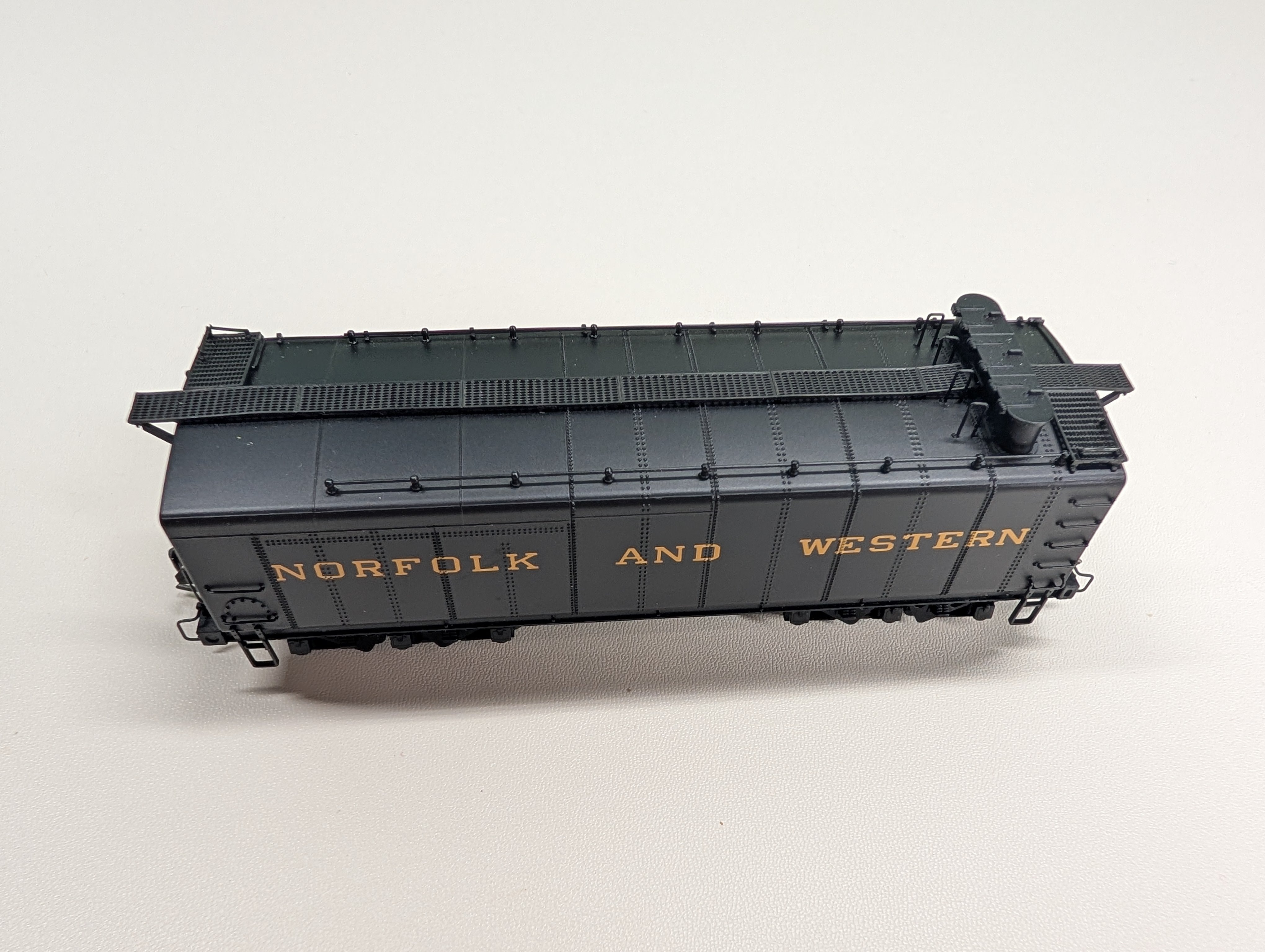 USED Broadway Limited #088 HO Scale Auxiliary Tender Norfolk & Western #160004 Lights Work! DCC Ready