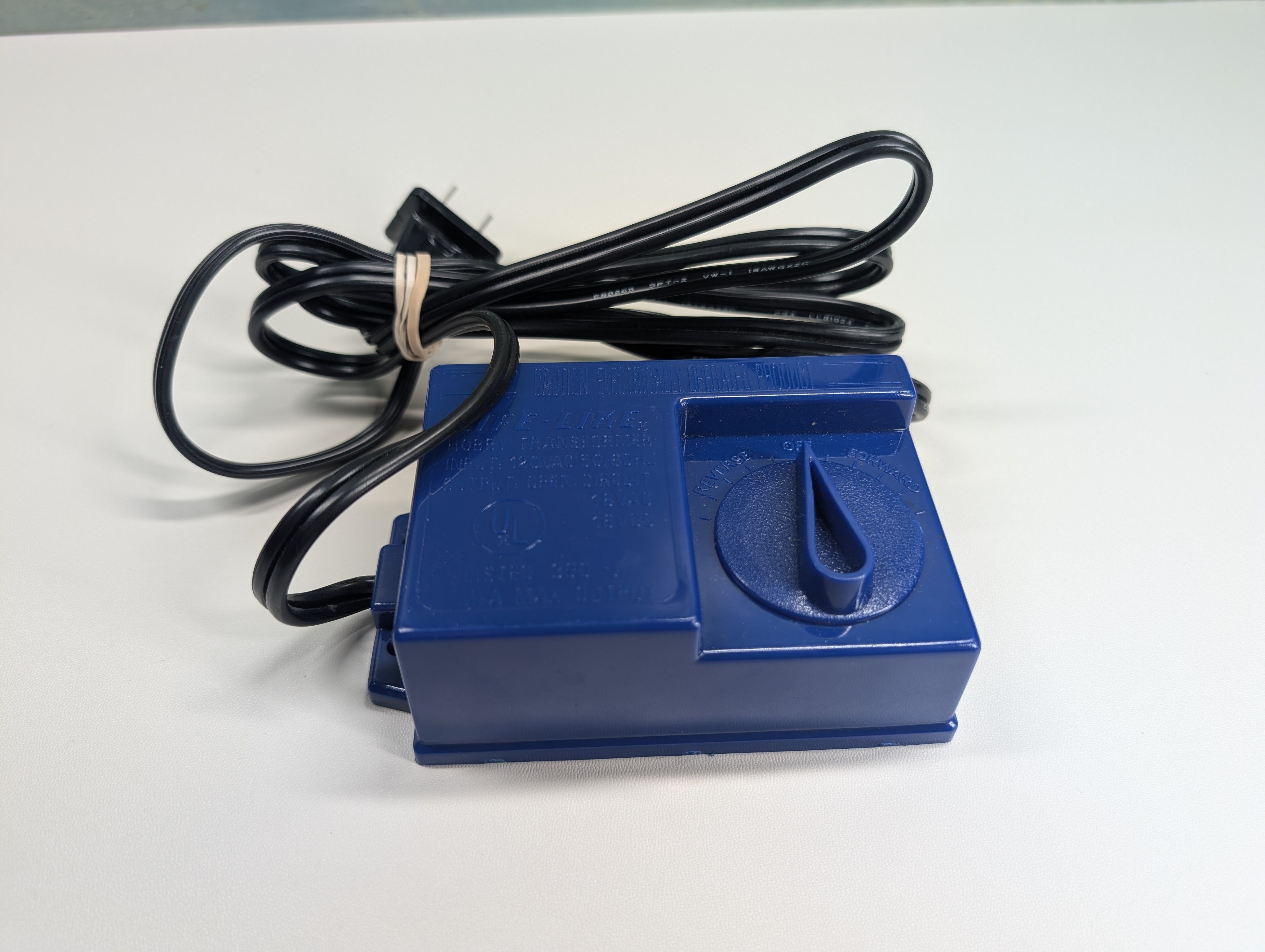 USED Life-Like Multi Scale Blue Train Hobby Transformer (HO & N Scale) Tested