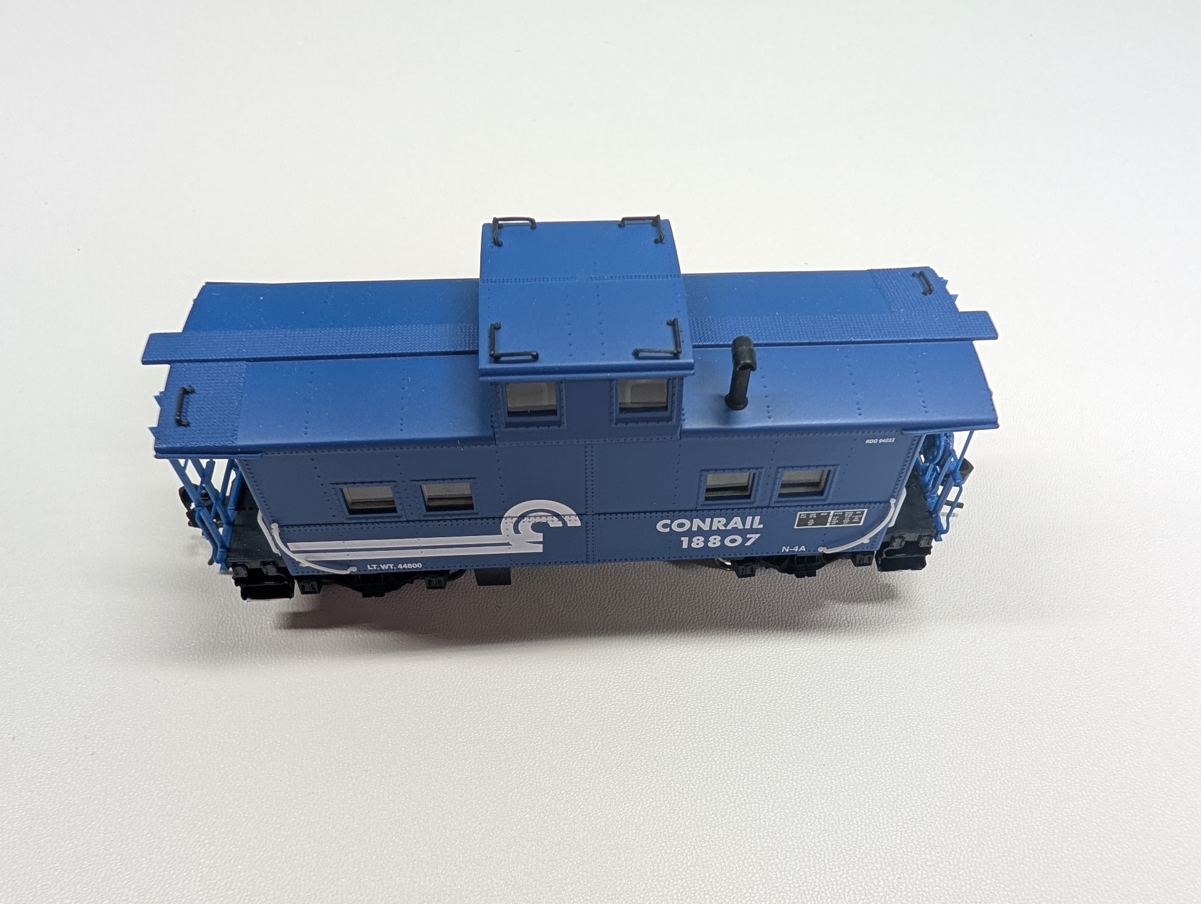 USED Life-Like 8512 HO Scale Center Cupola Steel Caboose Conrail CR #18807 Proto 2000