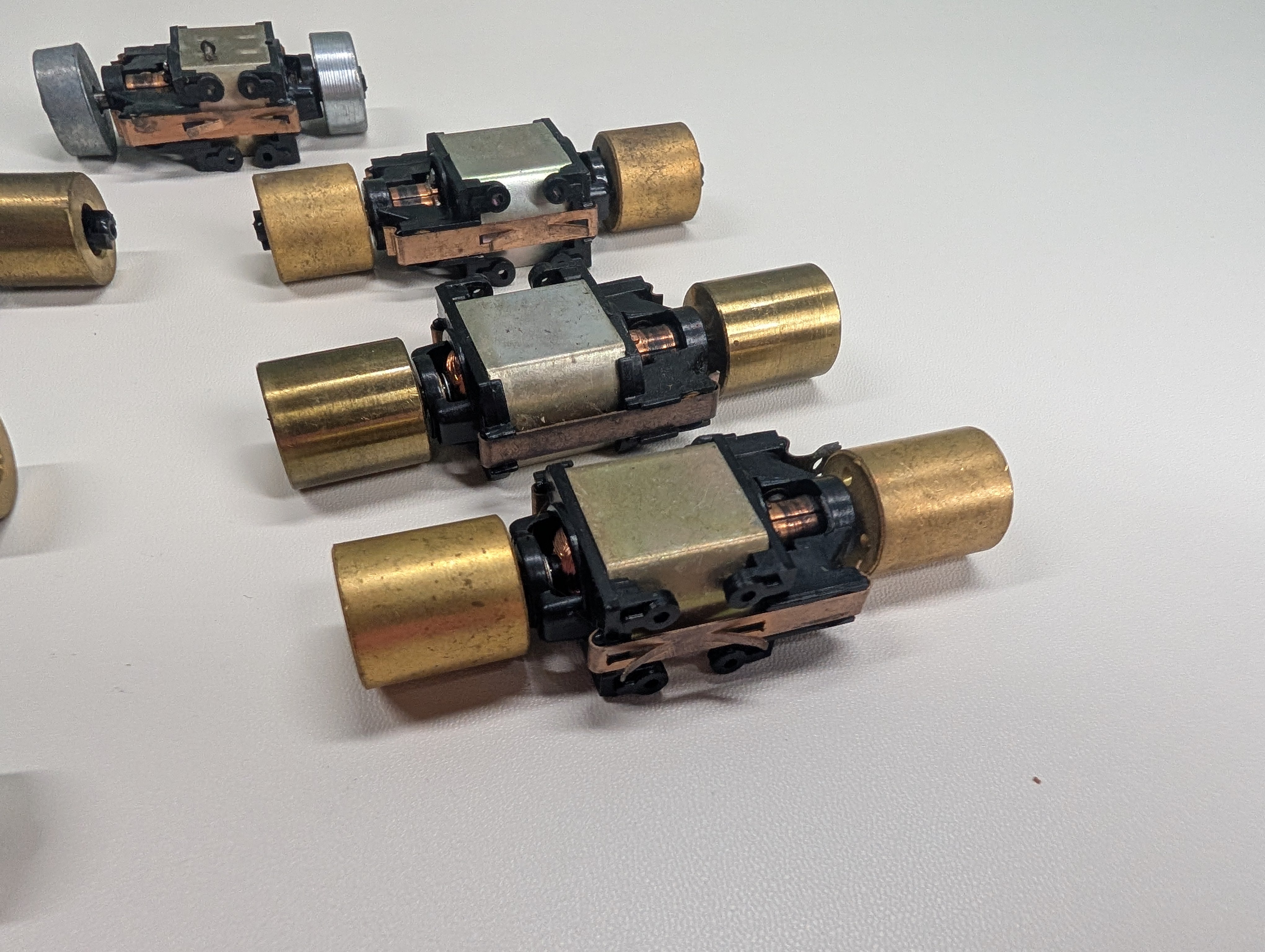 USED HO Scale Lot of Untested HO Motors for Locomotives