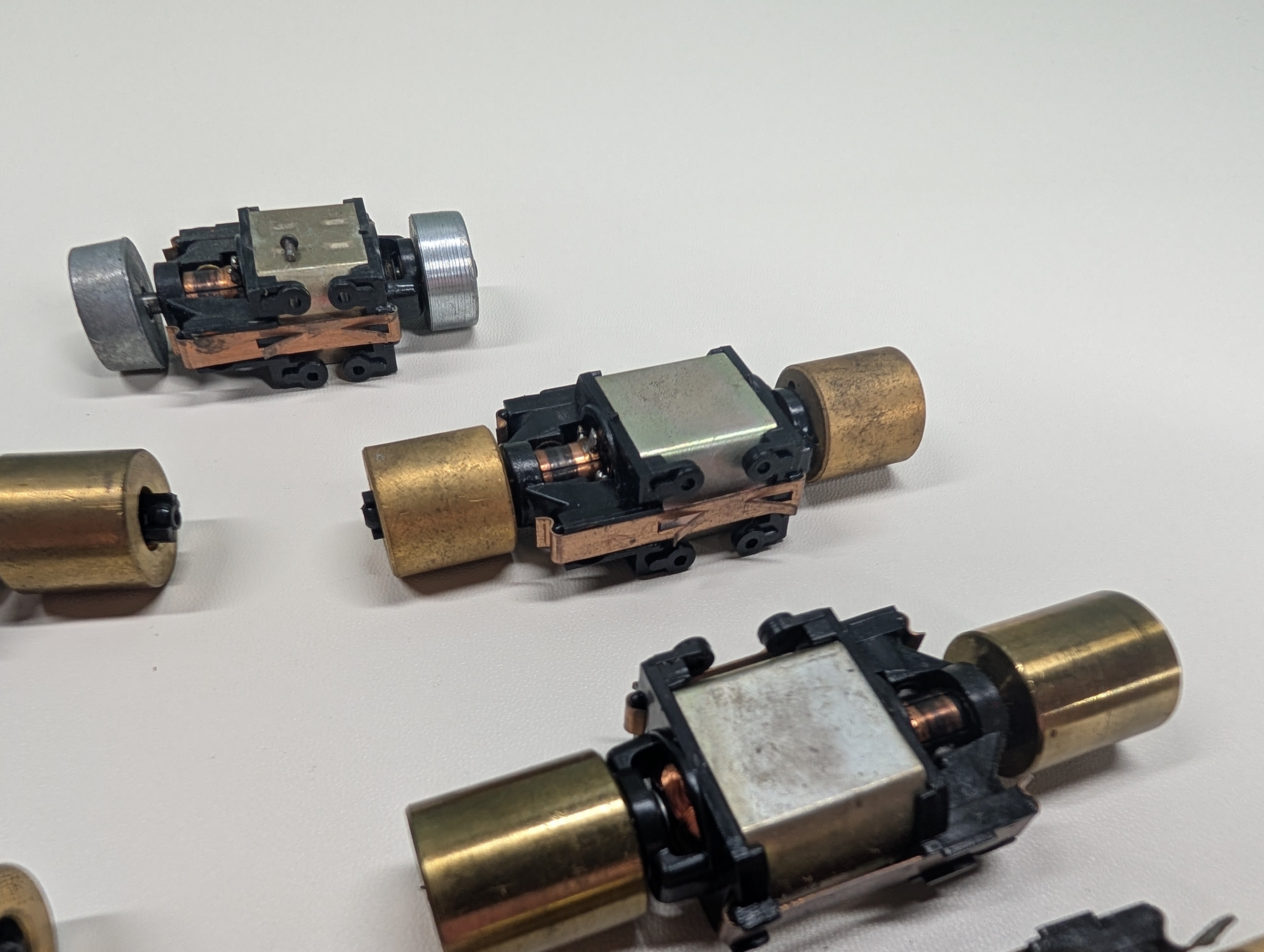 USED HO Scale Lot of Untested HO Motors for Locomotives