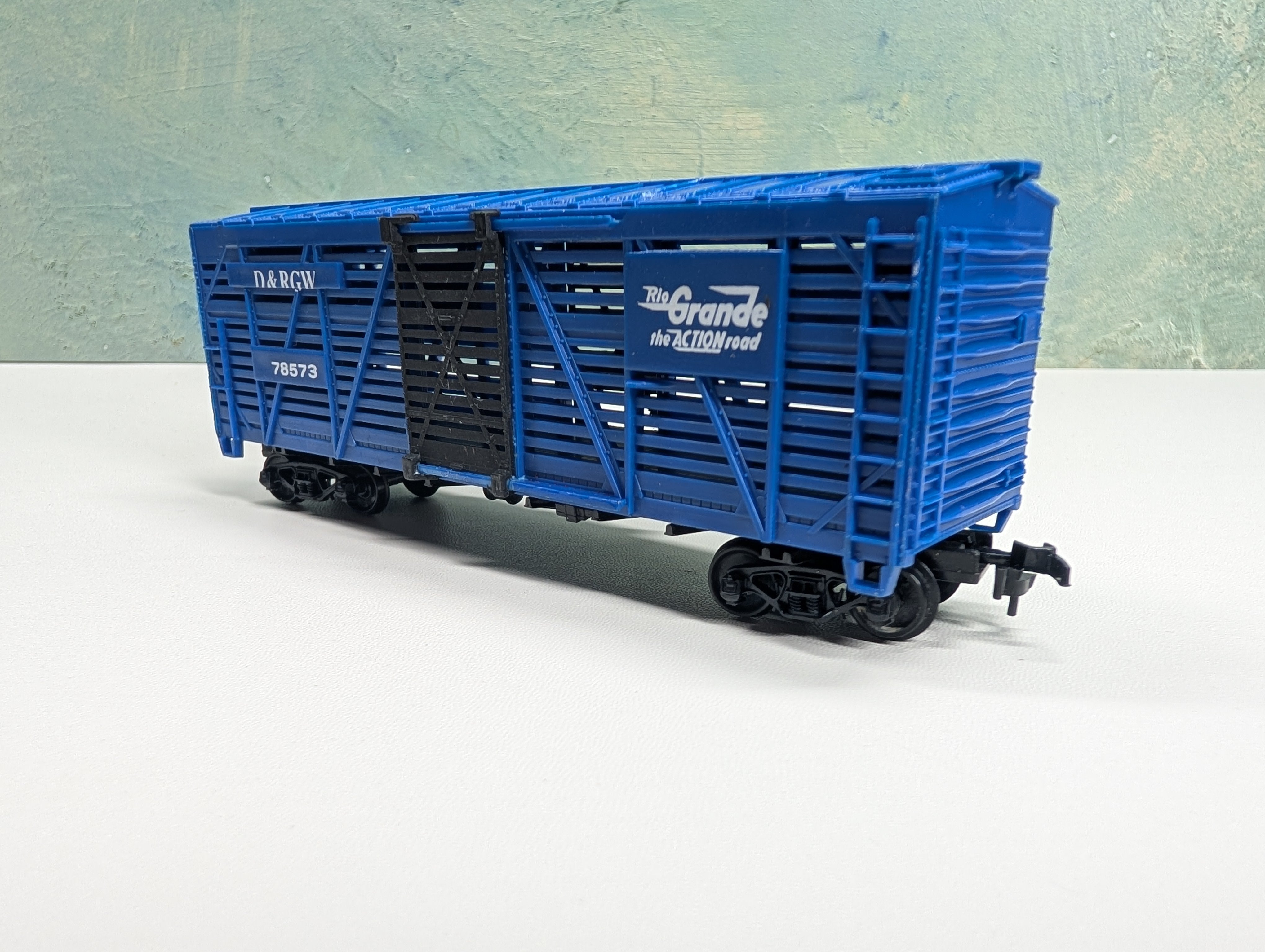 USED Lionel HO Scale Stock Car Rio Grande D&RGW #78573