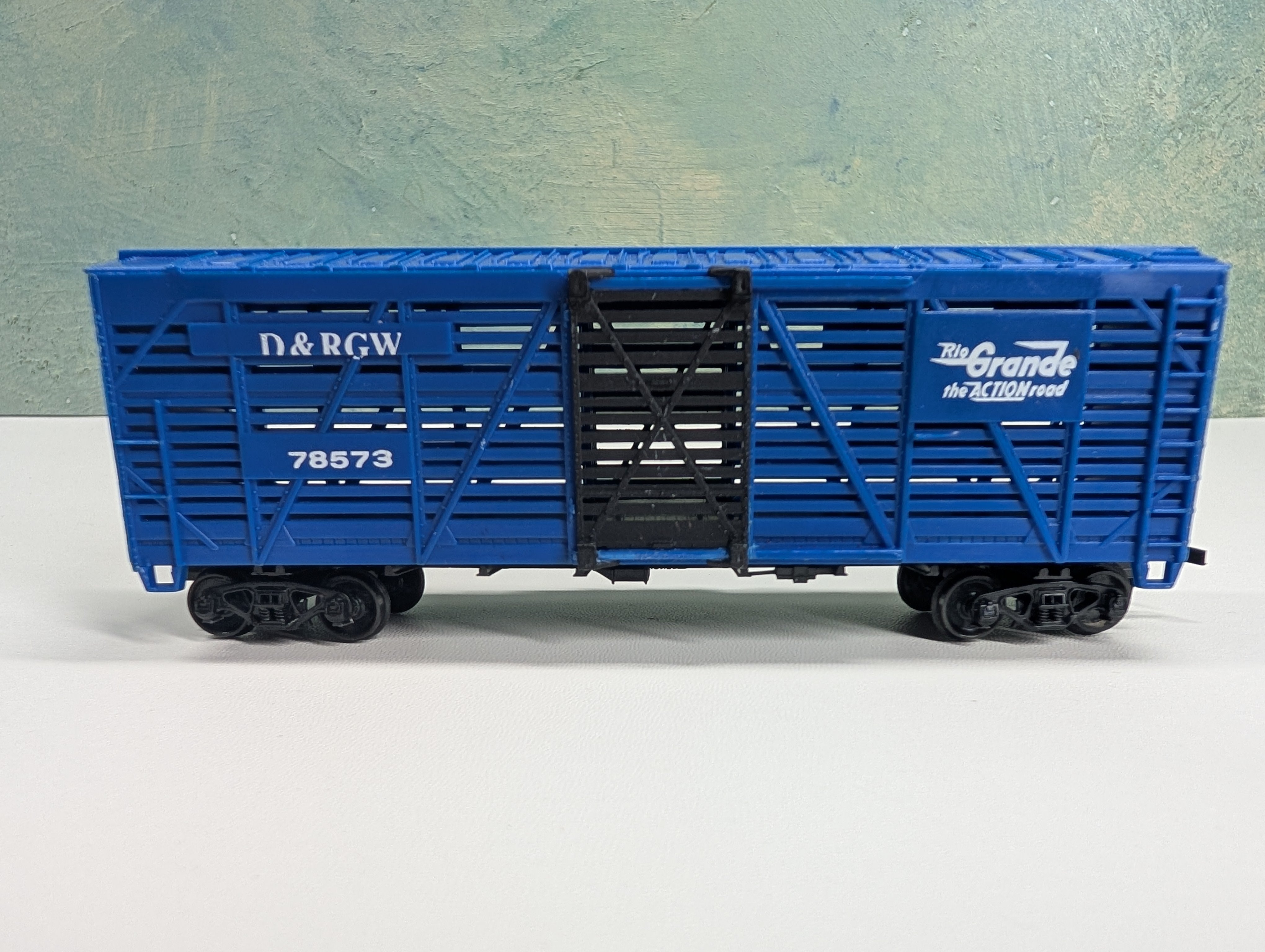 USED Lionel HO Scale Stock Car Rio Grande D&RGW #78573