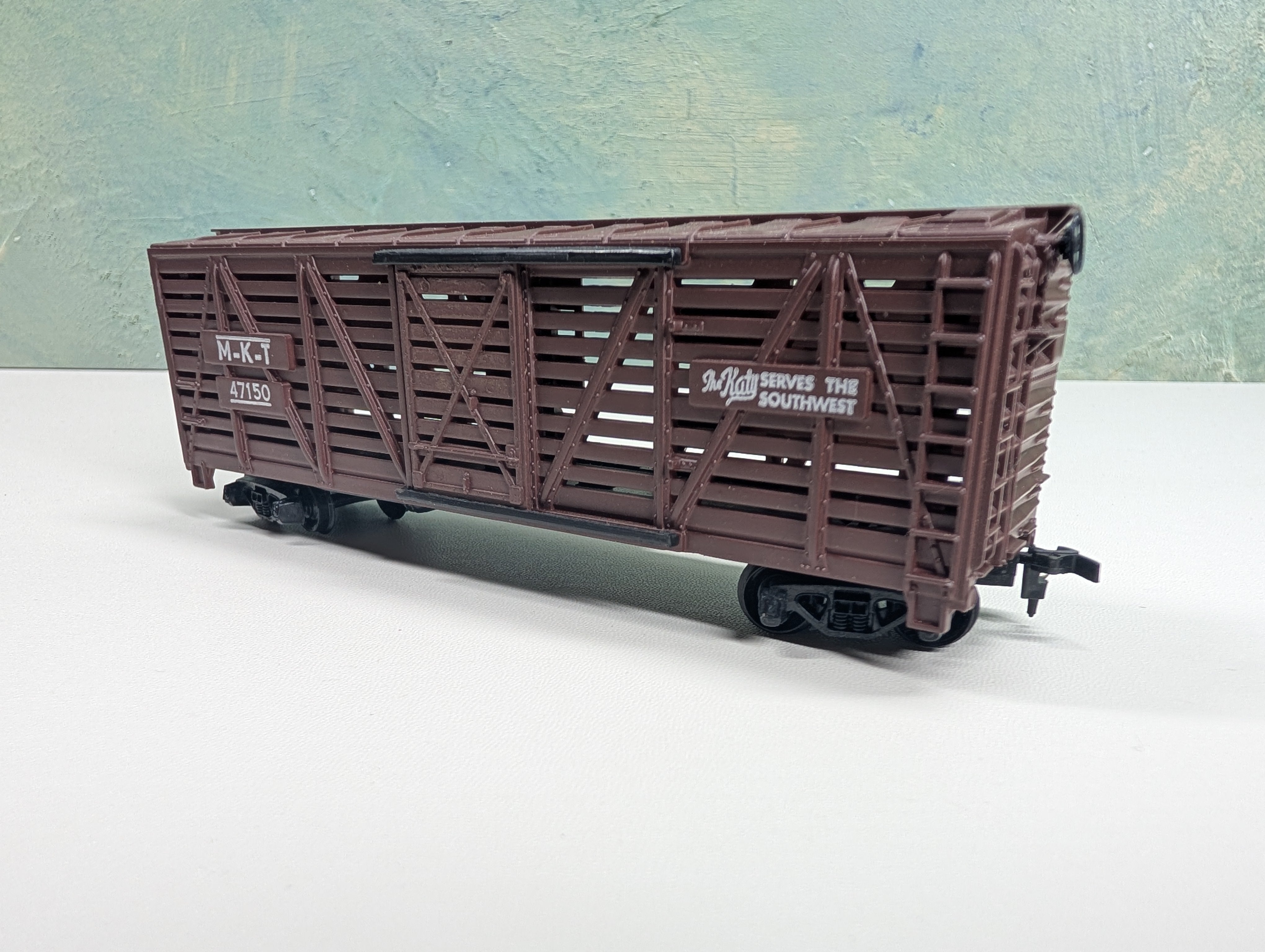 USED Tyco HO Scale 40' Stock Car MKT #47150