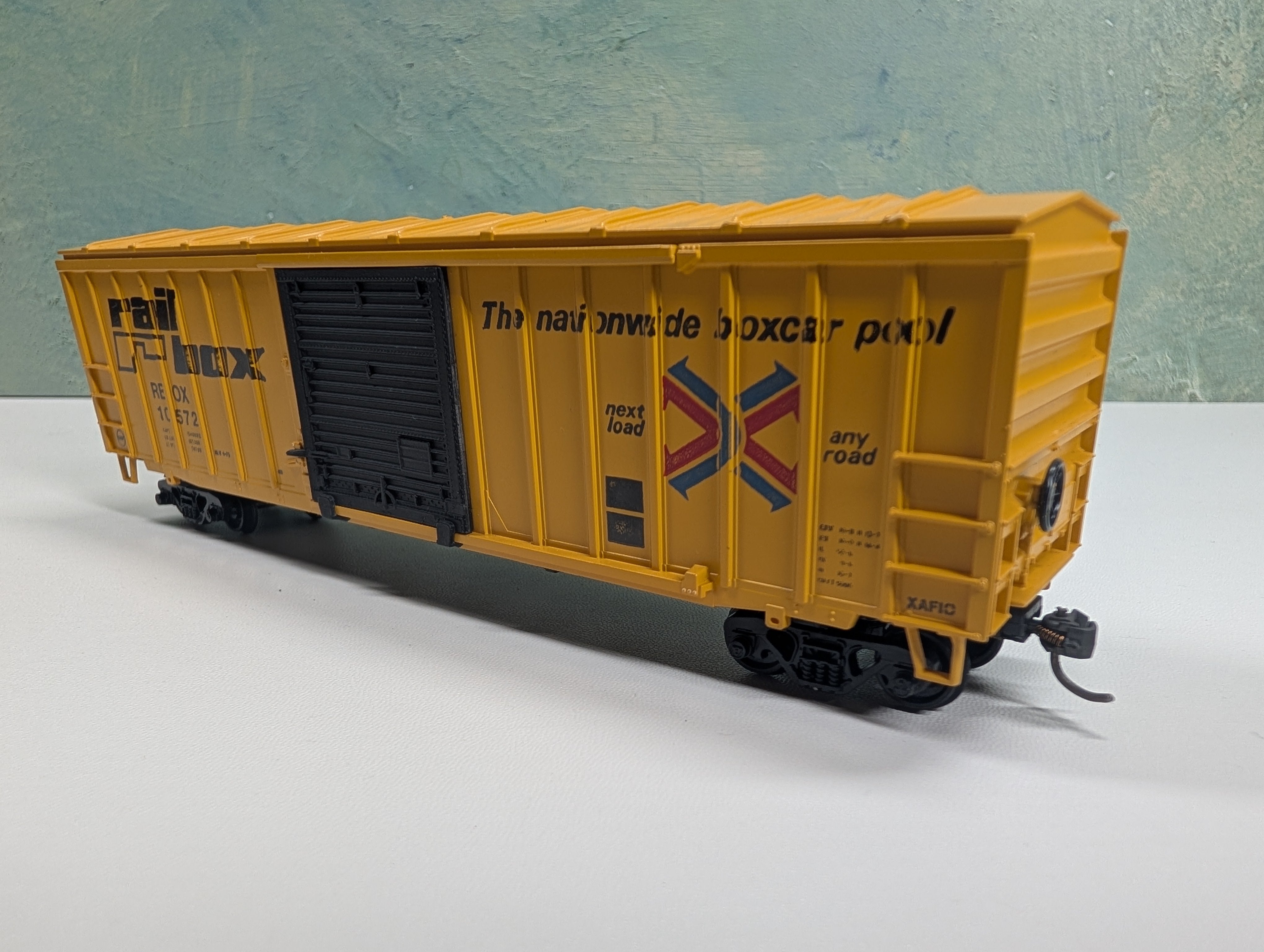 USED Athearn HO Scale 50' Box Car Railbox RBOX #10572