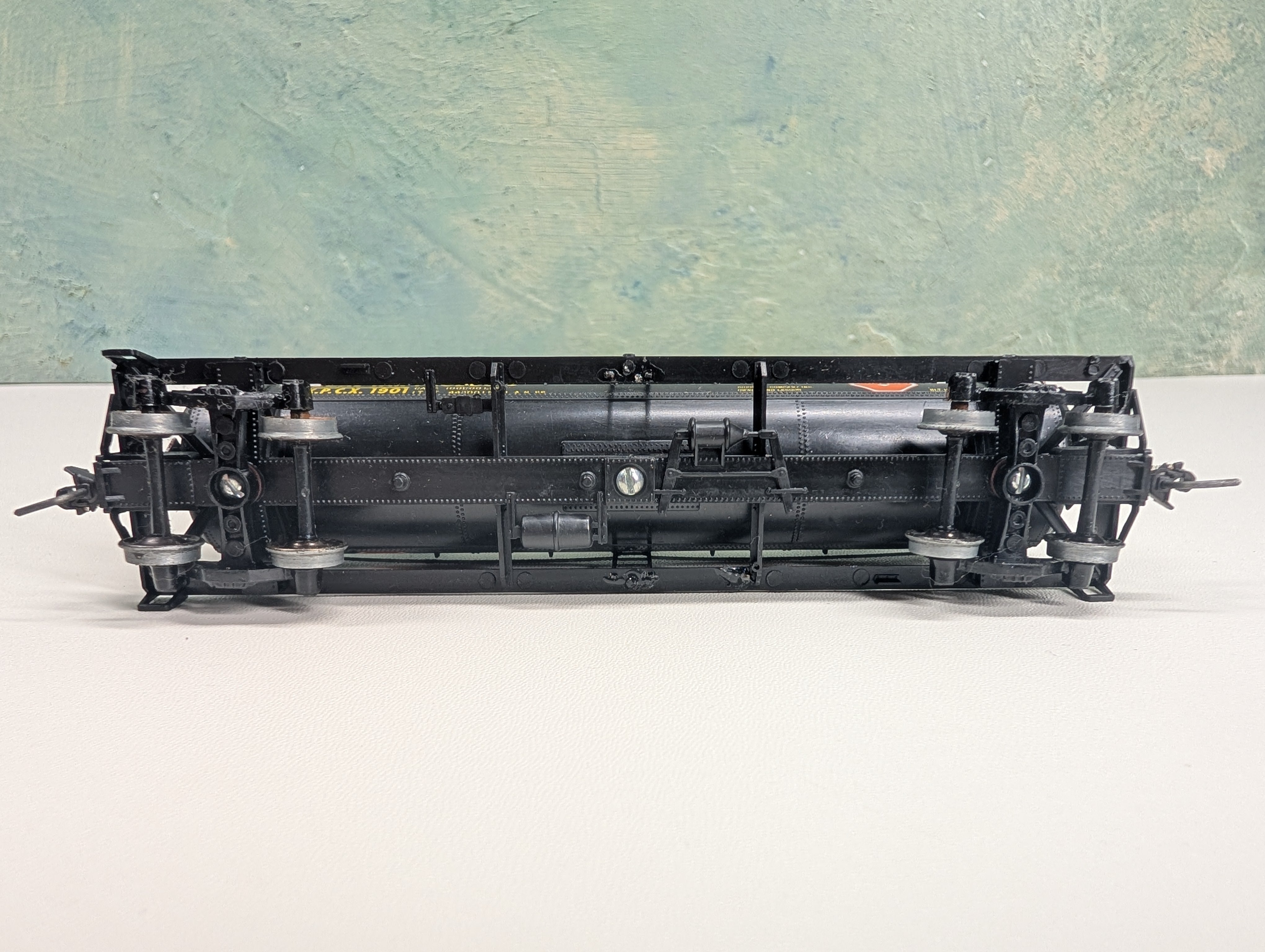 USED Athearn HO Scale Triple Dome Tank Car Koppers KPCX #1901