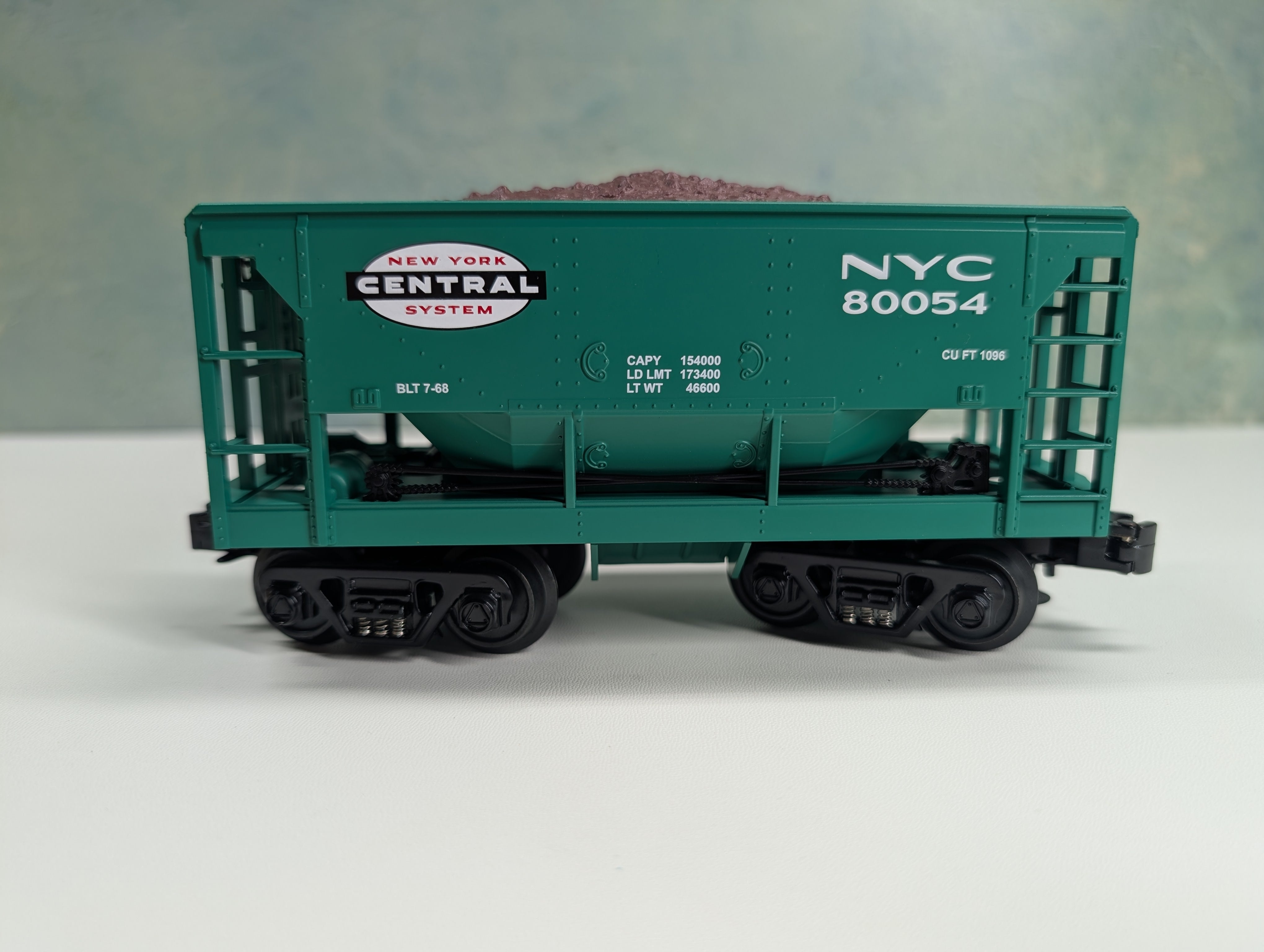 USED MTH Rail King 30-75116 O Ore Car w/ Load New York Central #80054
