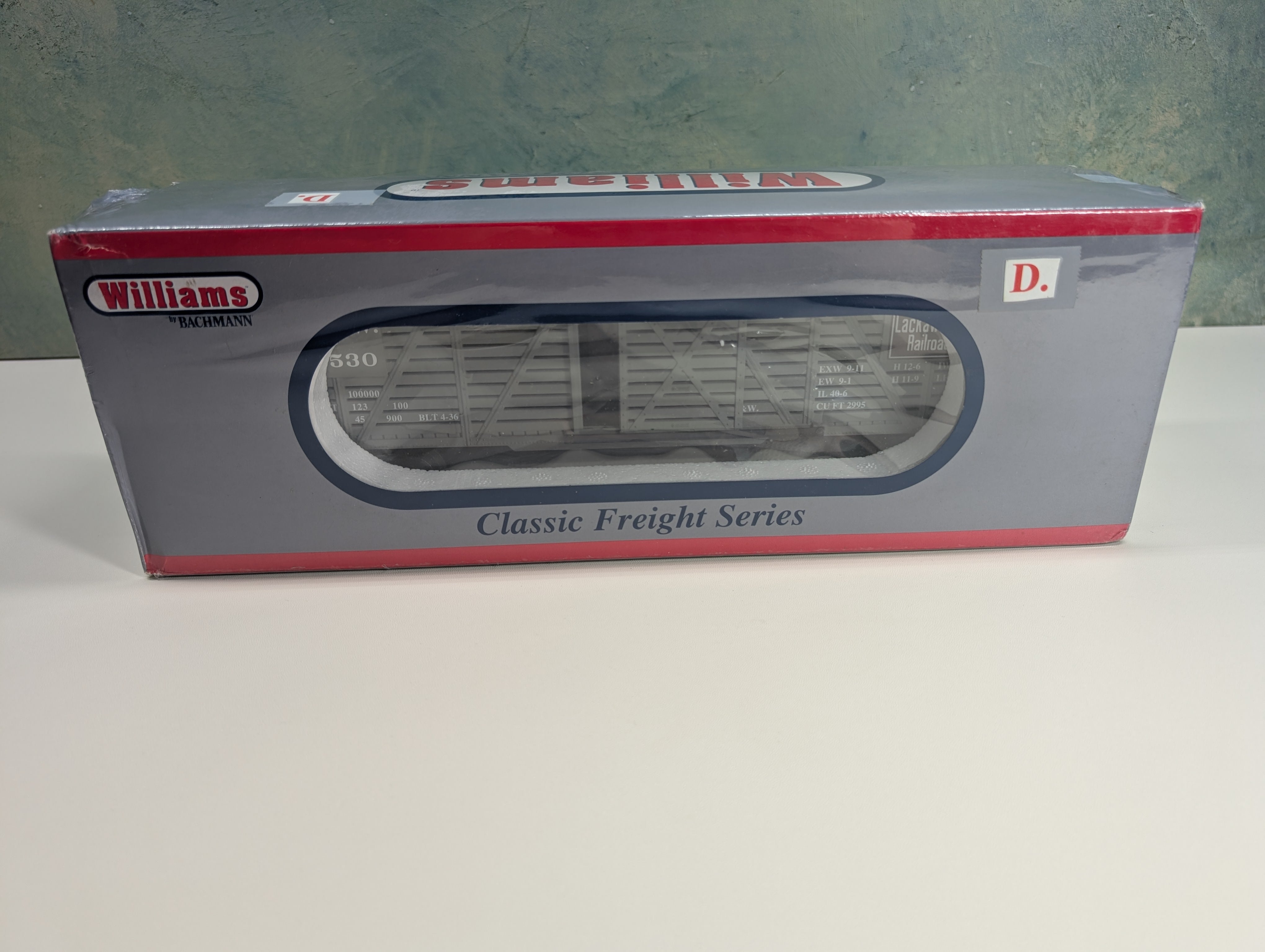 Williams 47406 O 40' Stock Car Lackawanna Sealed