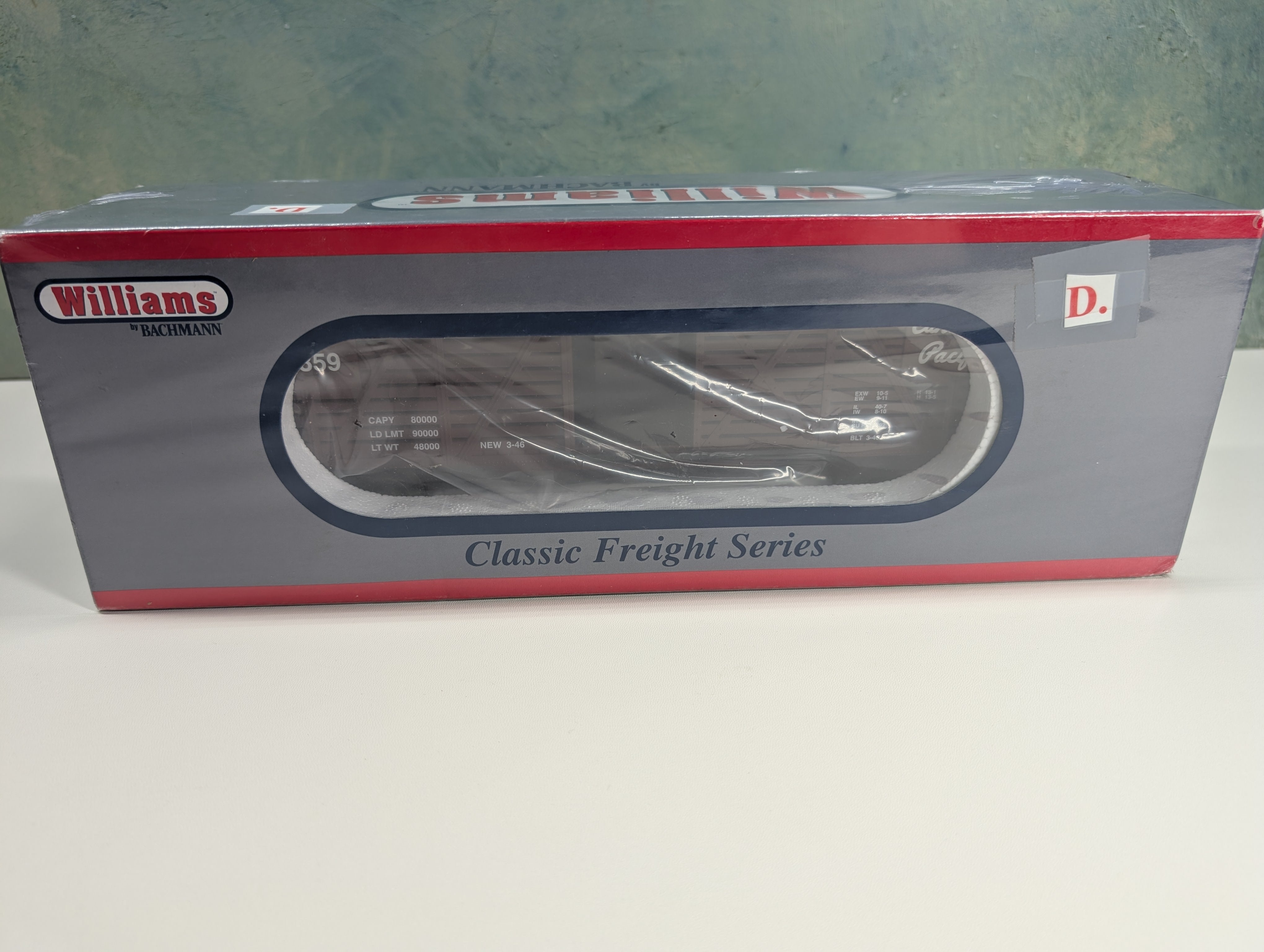 Williams 47402 O 40' Stock Car Canadian Pacific Sealed