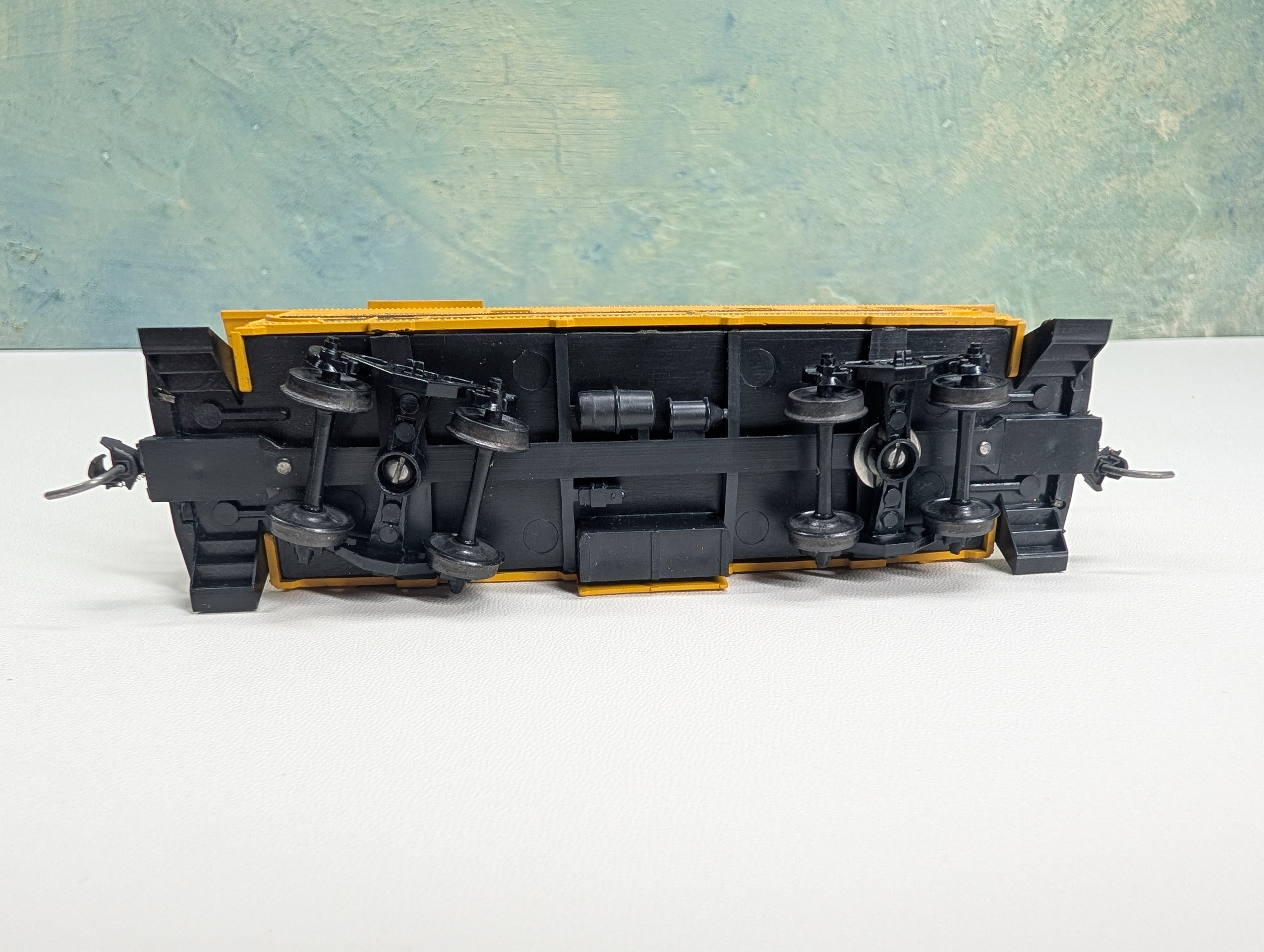 USED Athearn HO Scale Caboose Rio Grande #01439 Metal Wheels