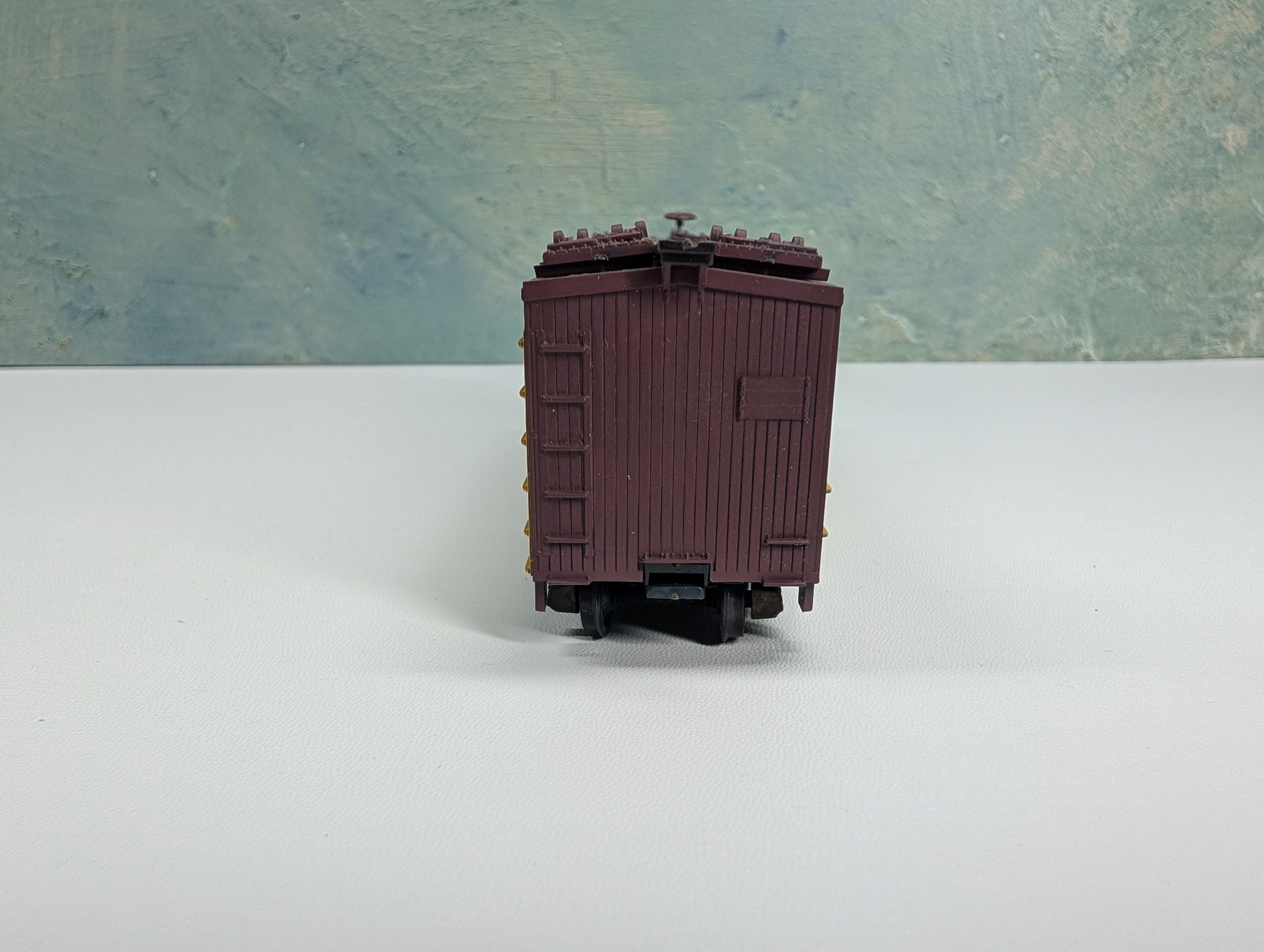 USED TRAIN MINIATURE HO Scale 40' Wood Reefer Heinz HJH #410