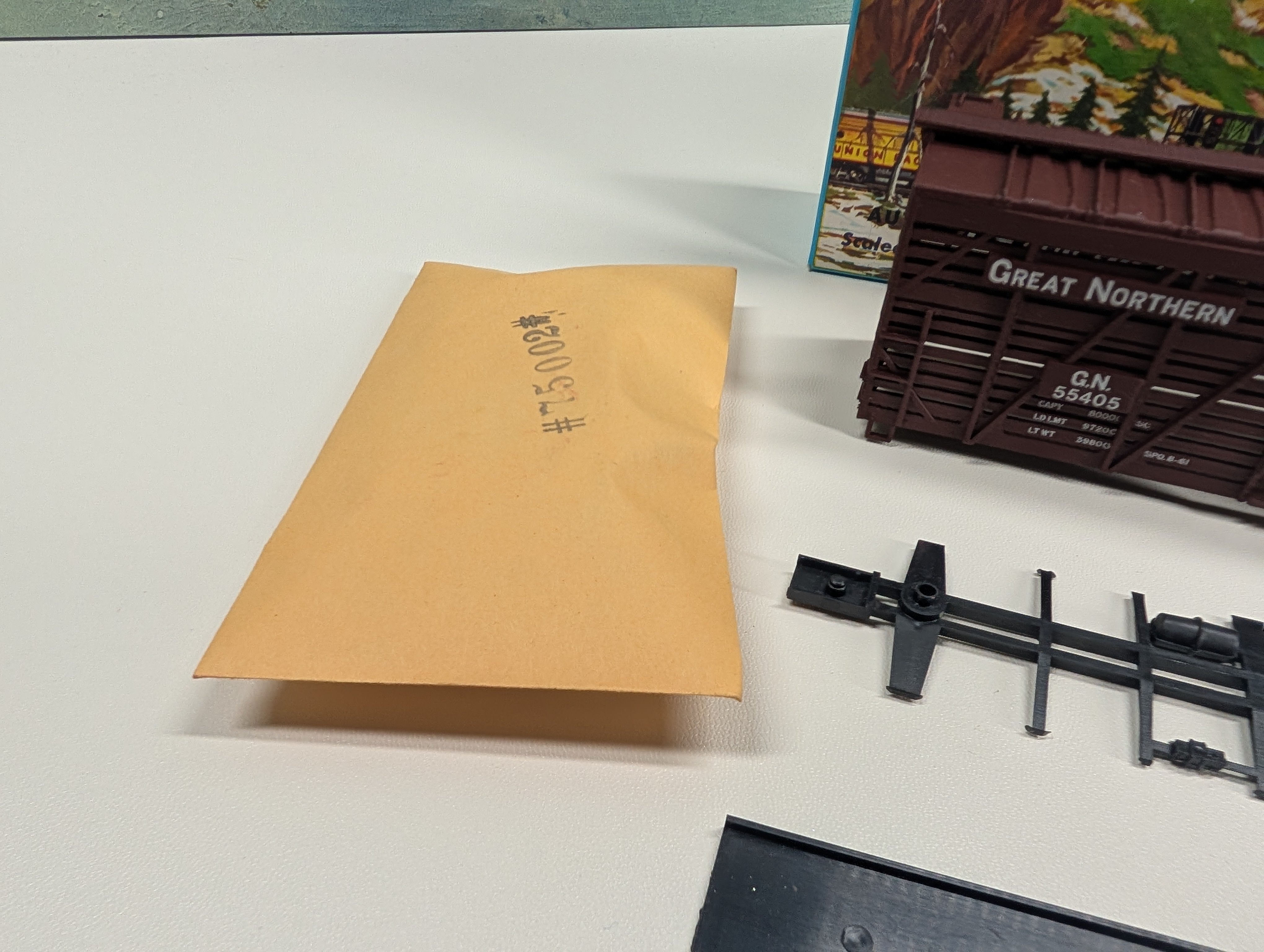 USED Athearn 1771 HO Scale Stock Car Great Northern GN #55405 KIT