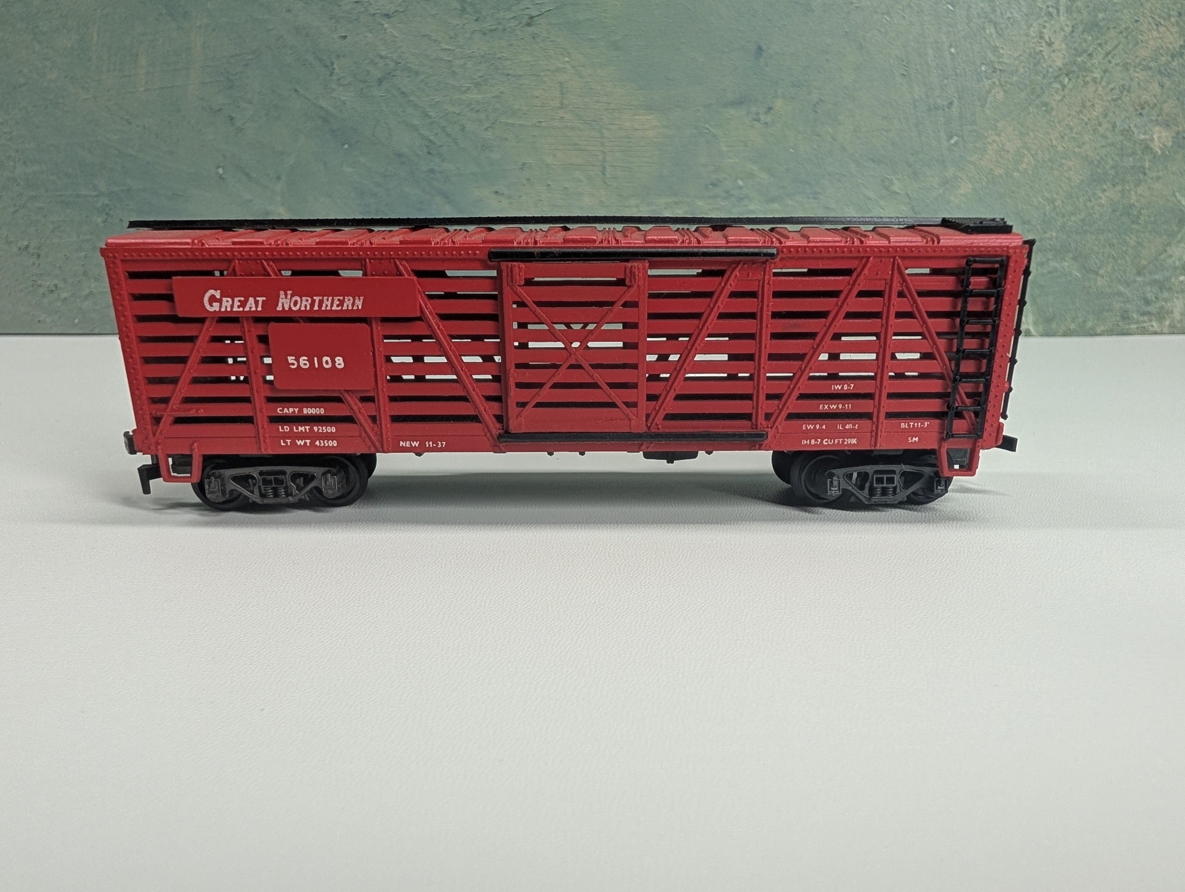 USED HO Scale Stock Car Great Northern GN #56108