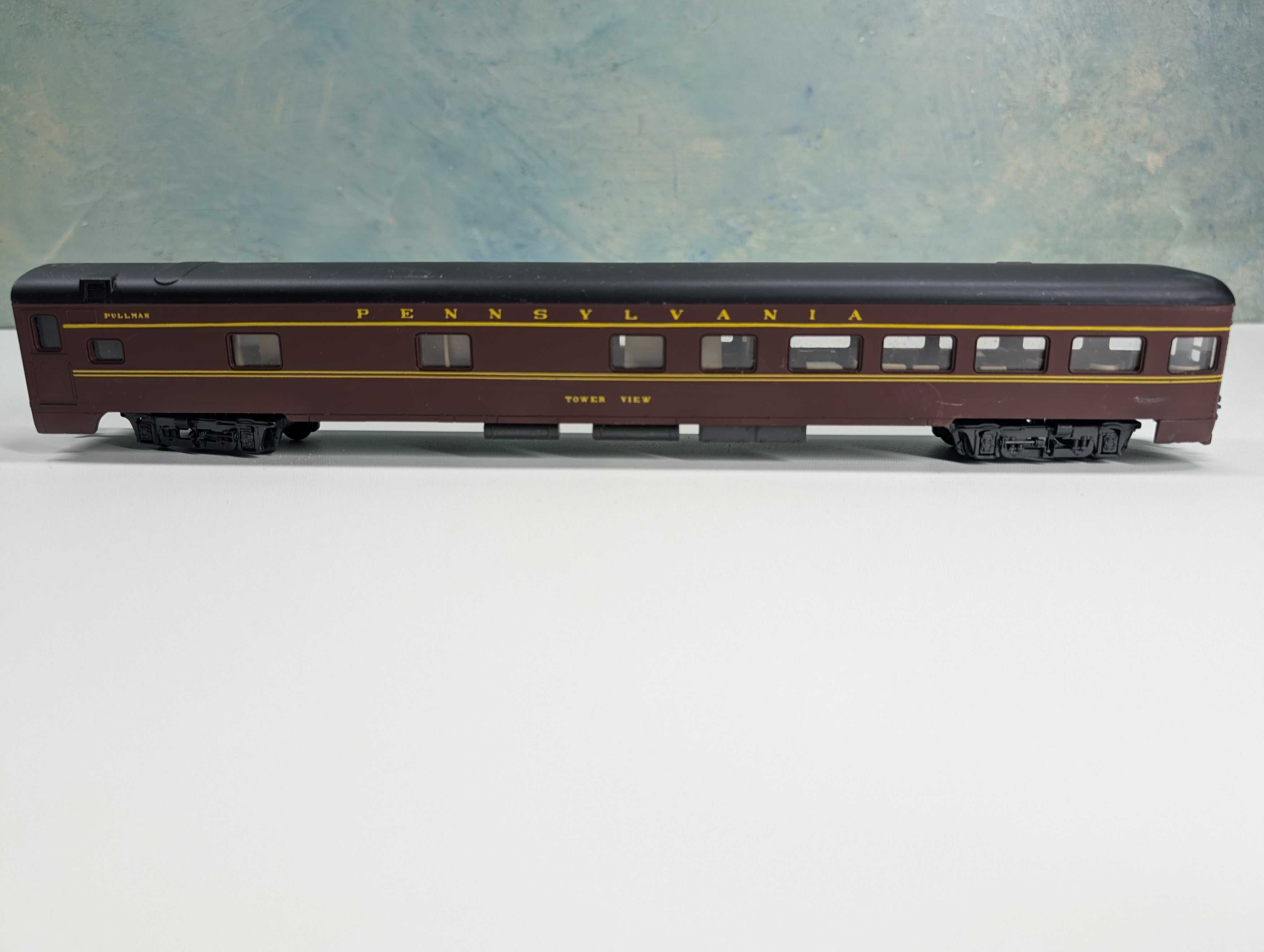USED Rivarossi HO Scale OBS Passenger Car Pennsylvania Tower View