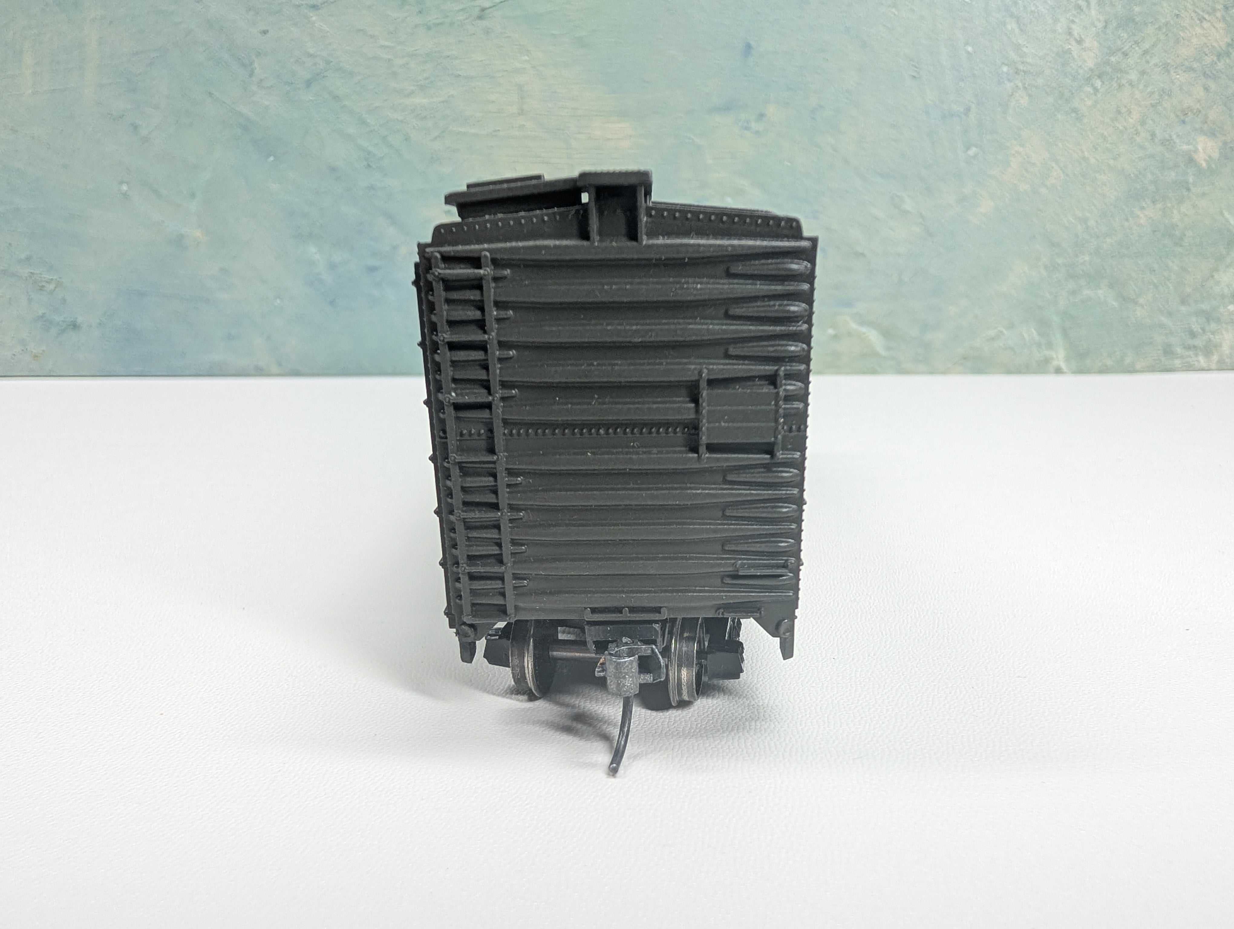 USED Athearn HO Scale 40' Box Car Baltimore and Ohio #1917 Metal Wheels