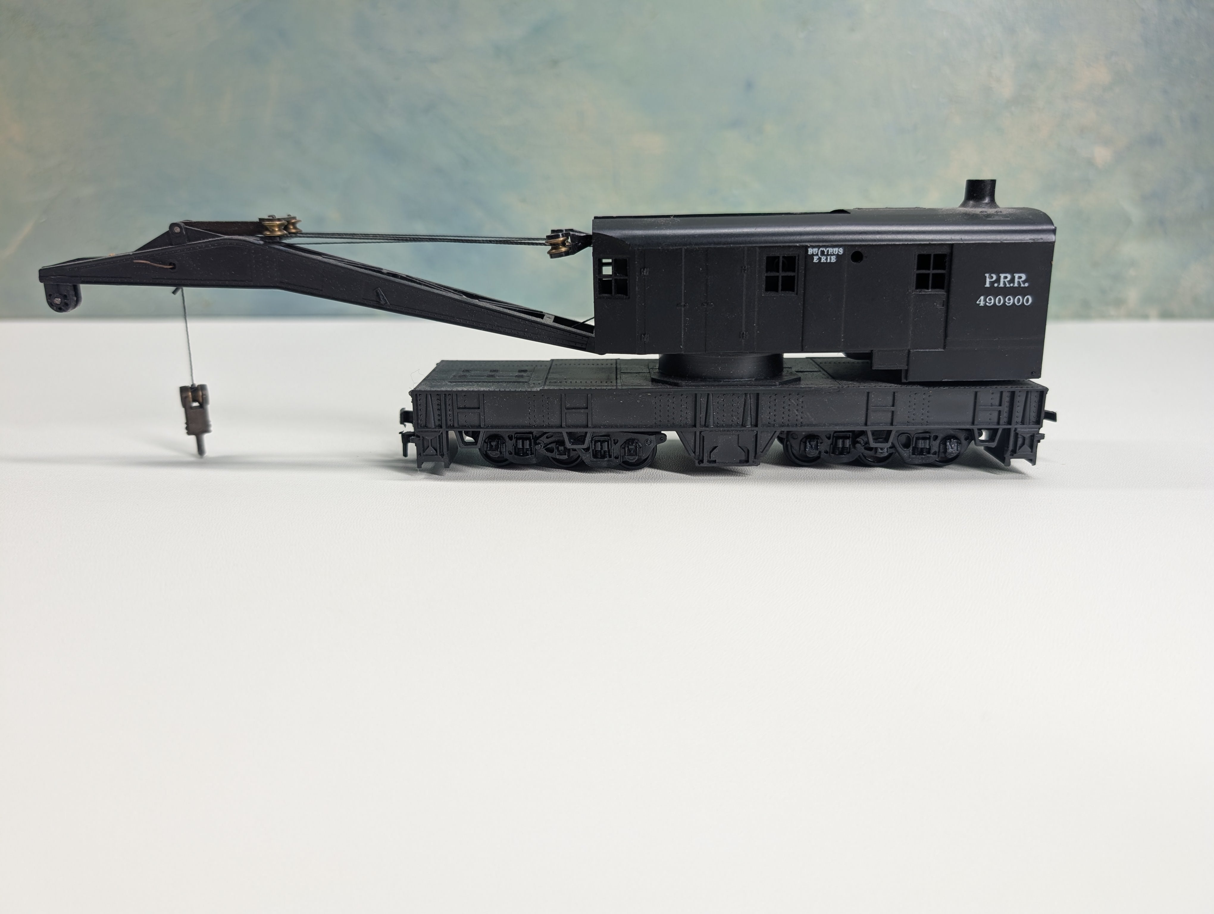 USED Athearn HO Scale 200 Ton Crane Pennsylvania #490900
