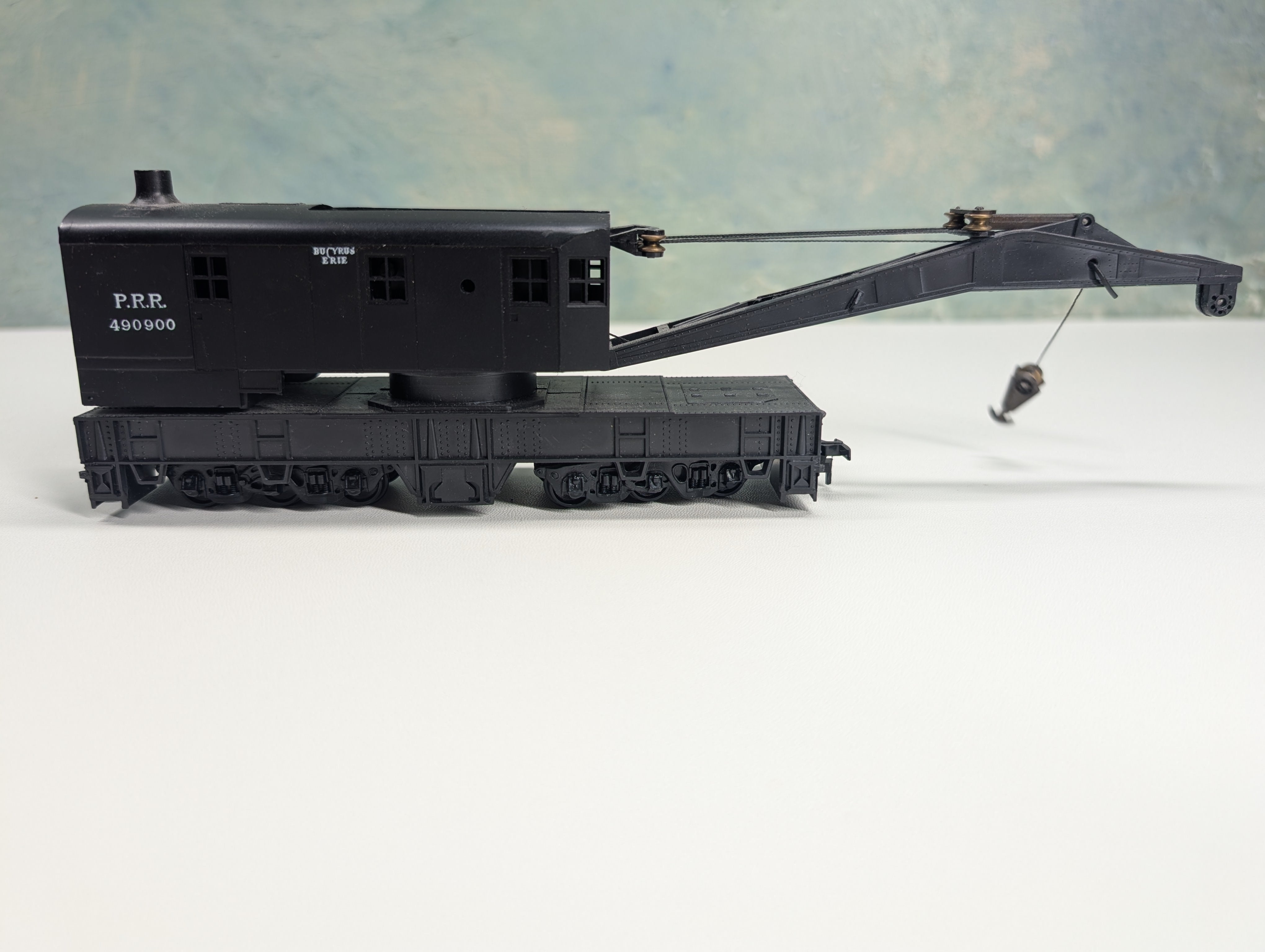 USED Athearn HO Scale 200 Ton Crane Pennsylvania #490900