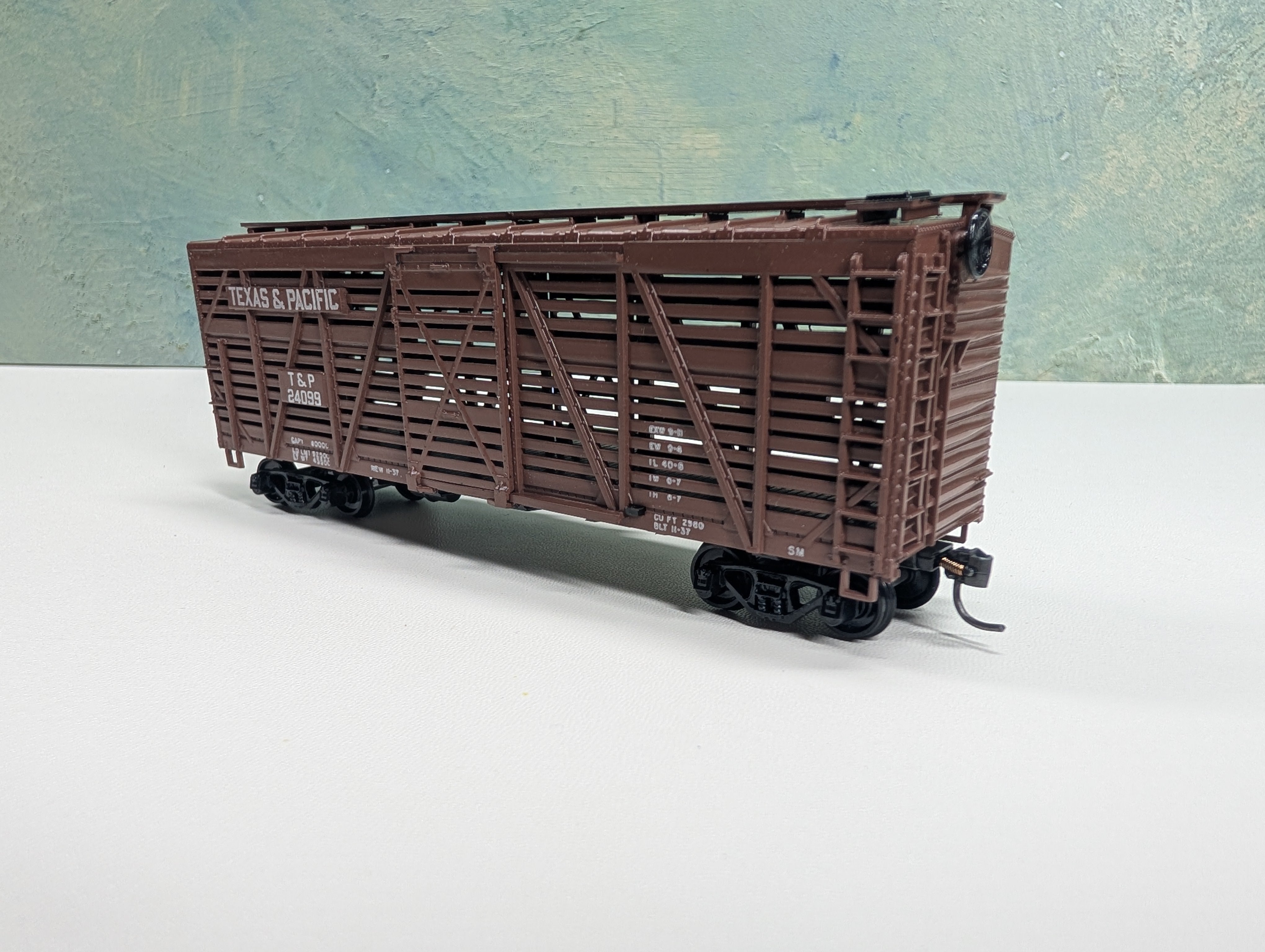 USED Athearn HO Scale Stock Car Texas and Pacific T&P #24099