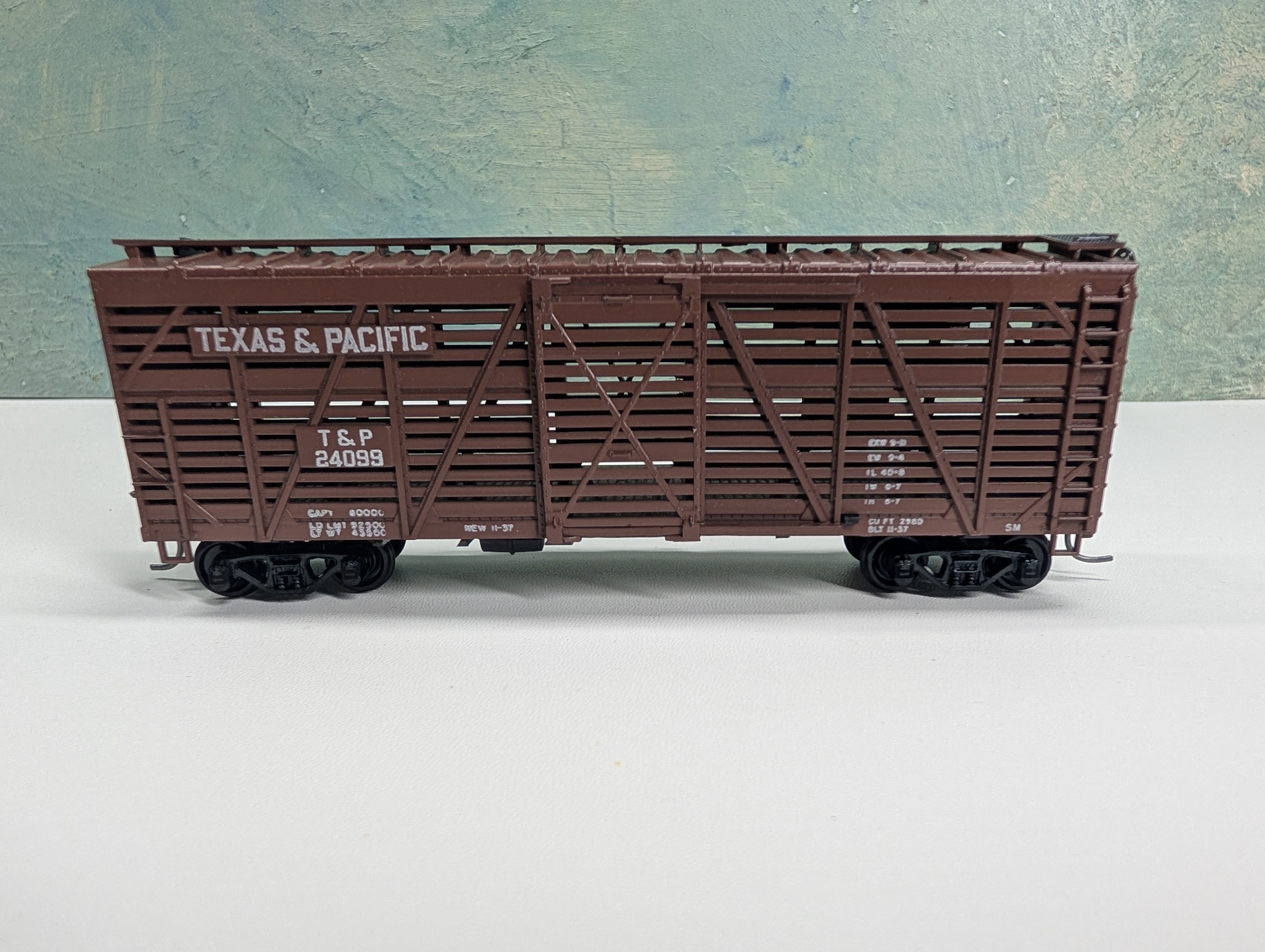 USED Athearn HO Scale Stock Car Texas and Pacific T&P #24099