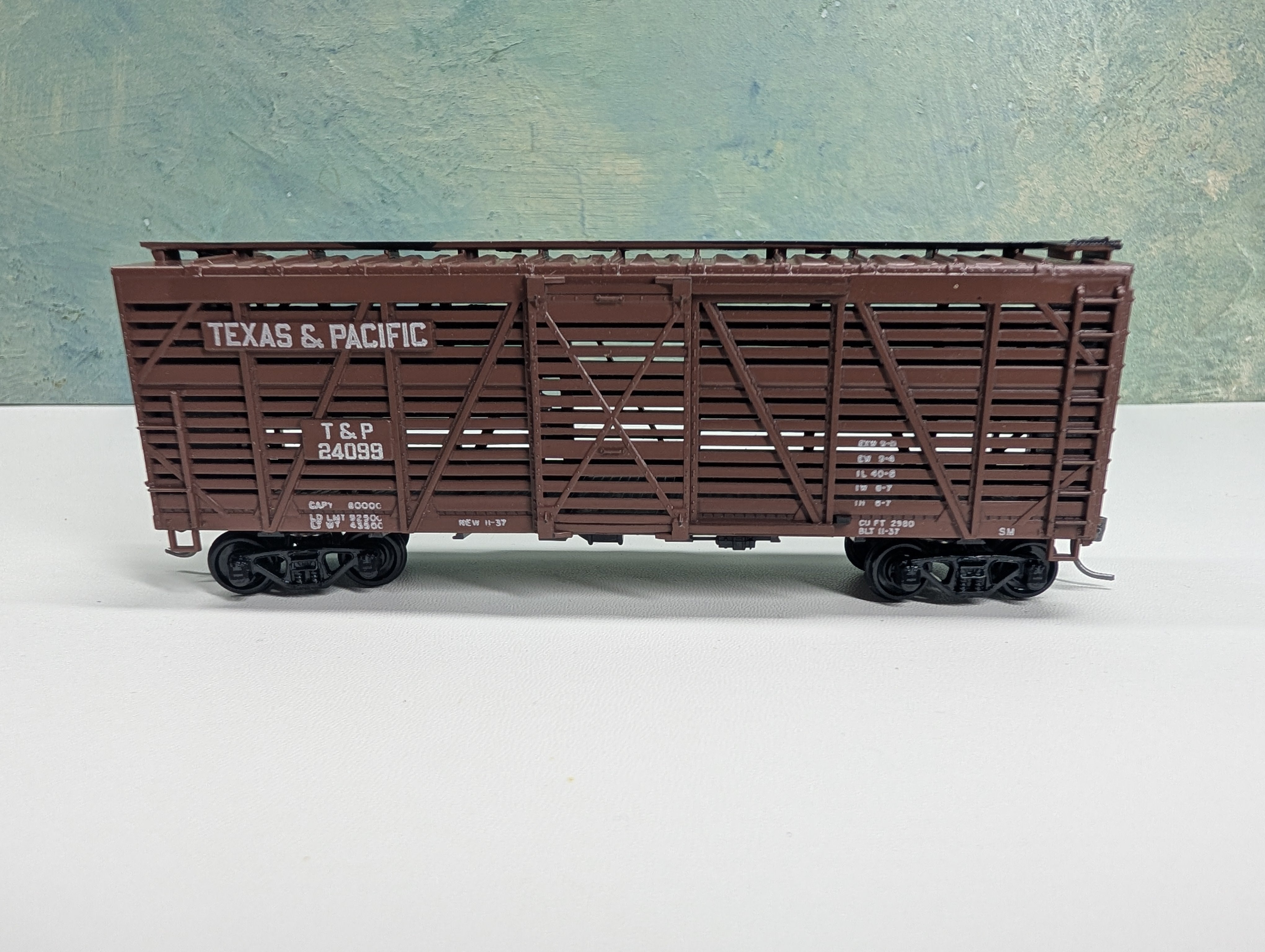 USED Athearn HO Scale Stock Car Texas and Pacific T&P #24099