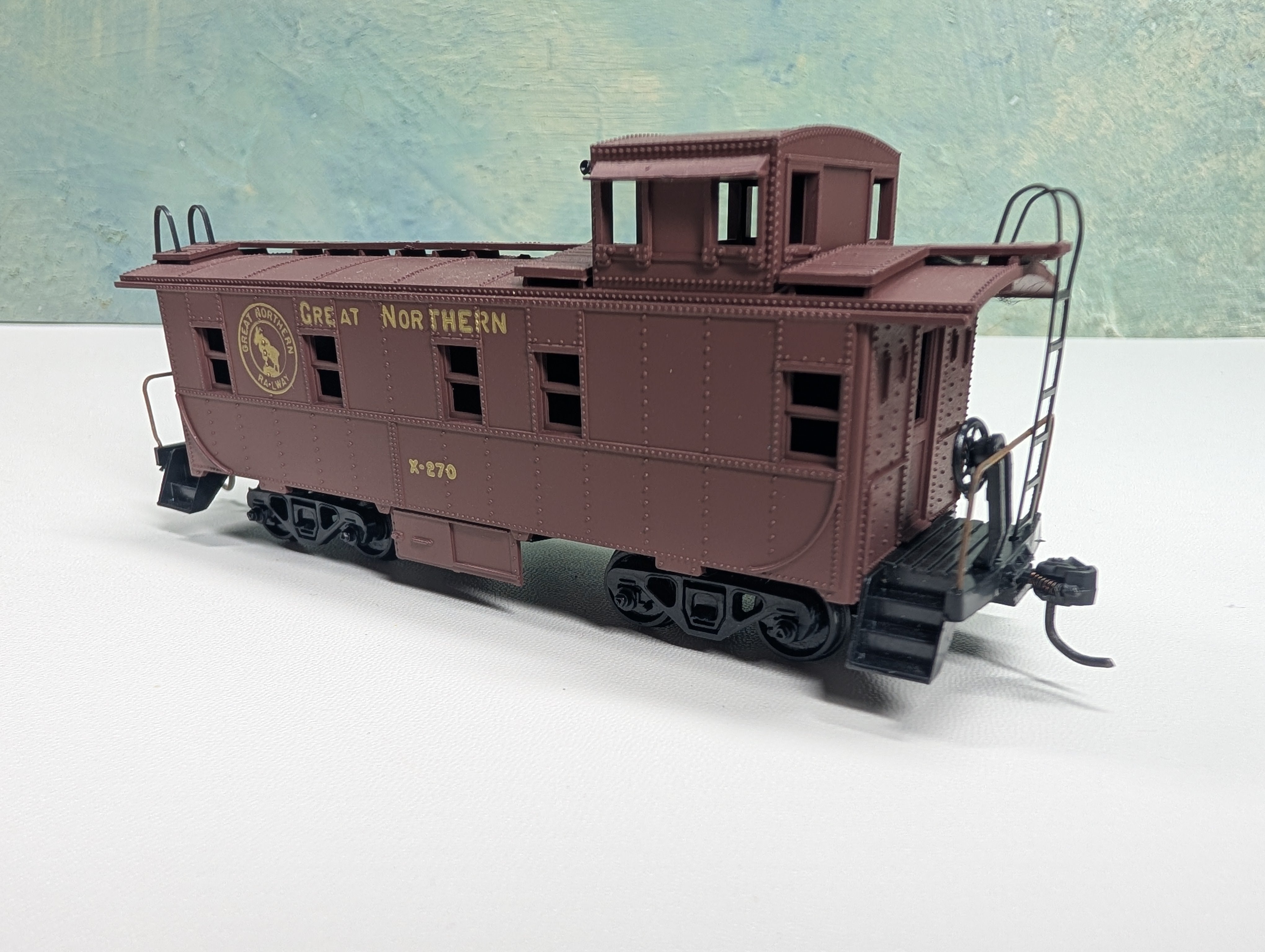 USED Athearn HO Scale Caboose Great Northern #X-270