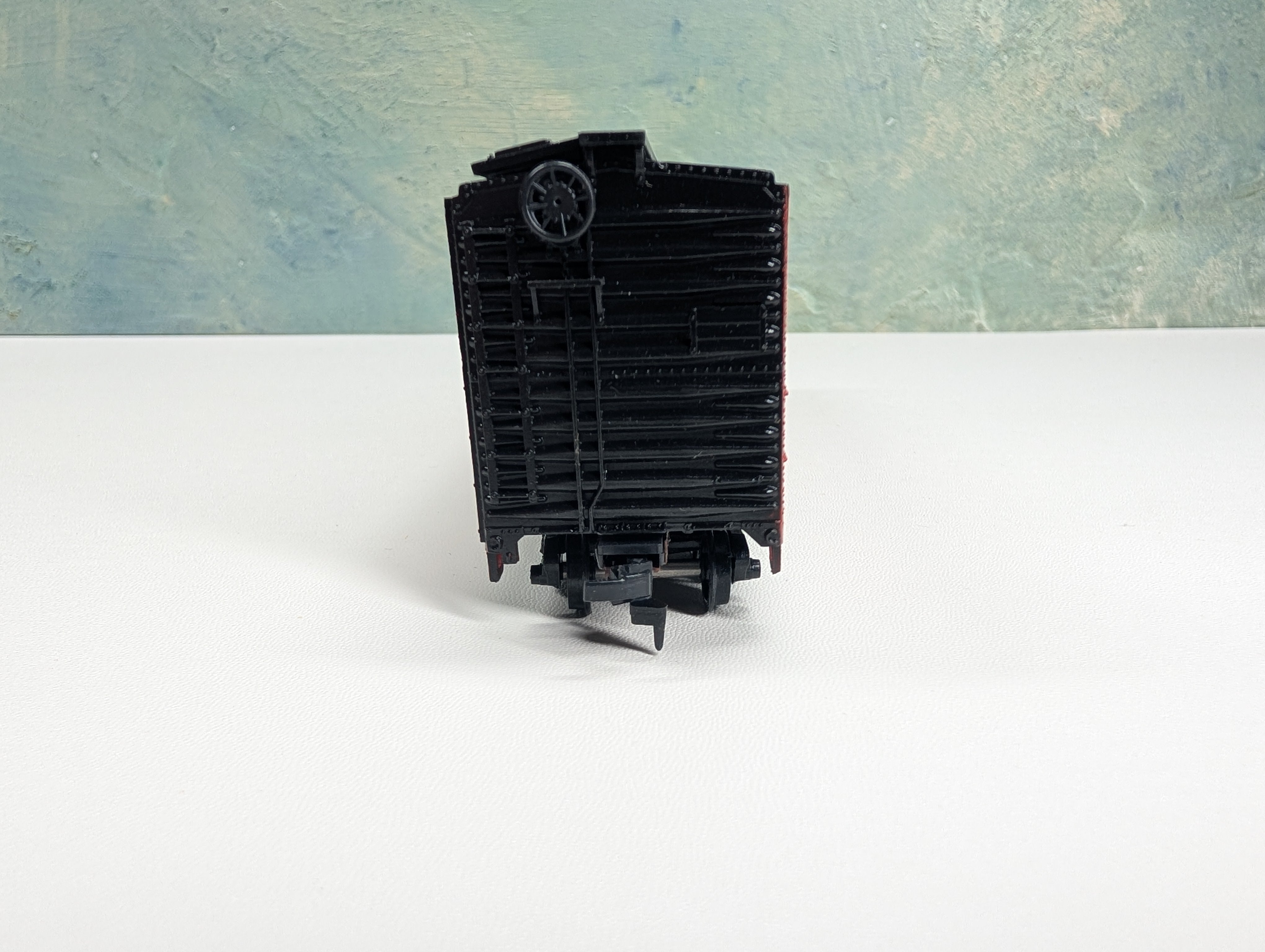 USED Athearn HO Scale 50' Billboard Beer Car Black Label Beer CBX #13656