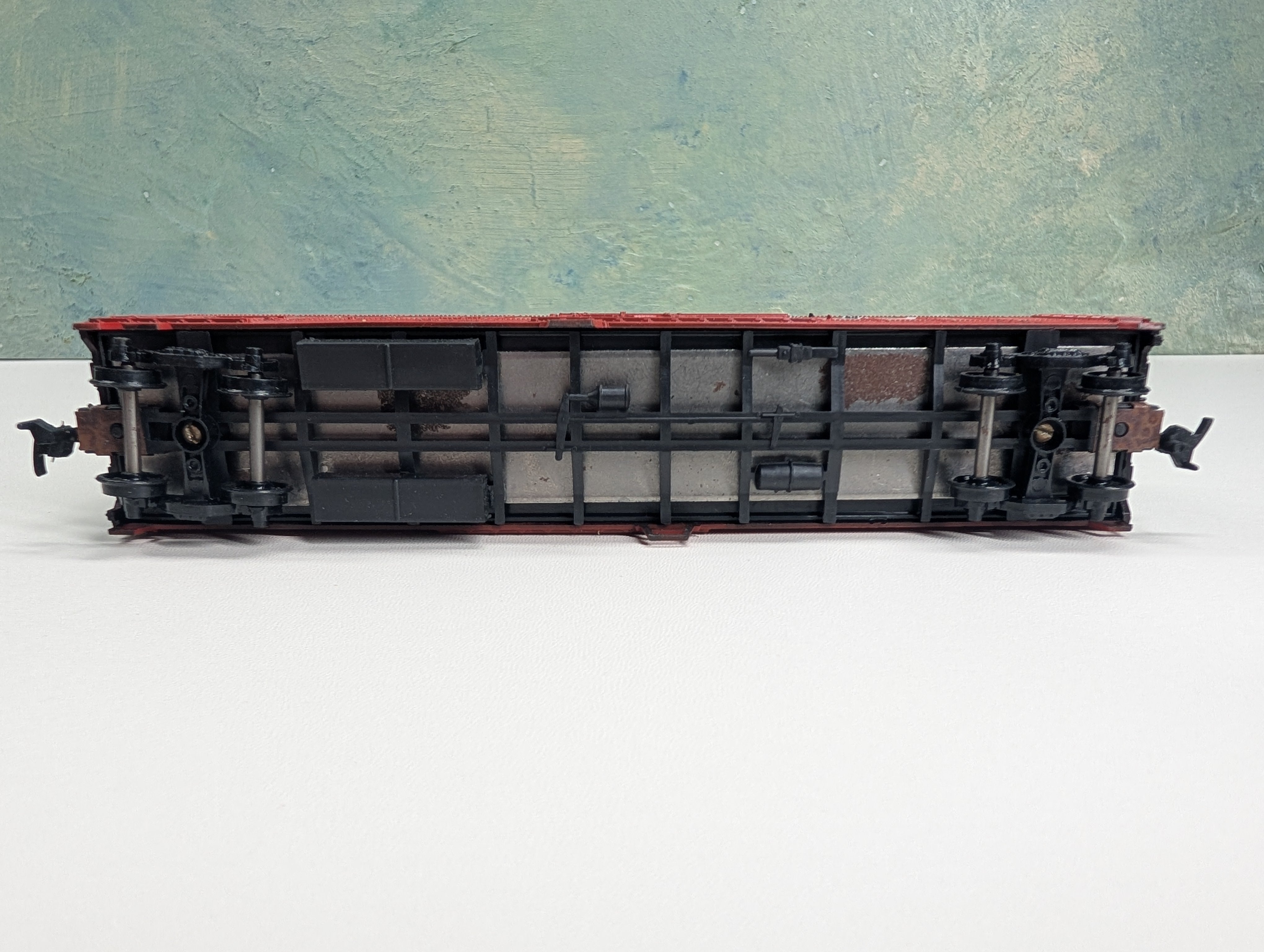 USED Athearn HO Scale 50' Billboard Beer Car Black Label Beer CBX #13656