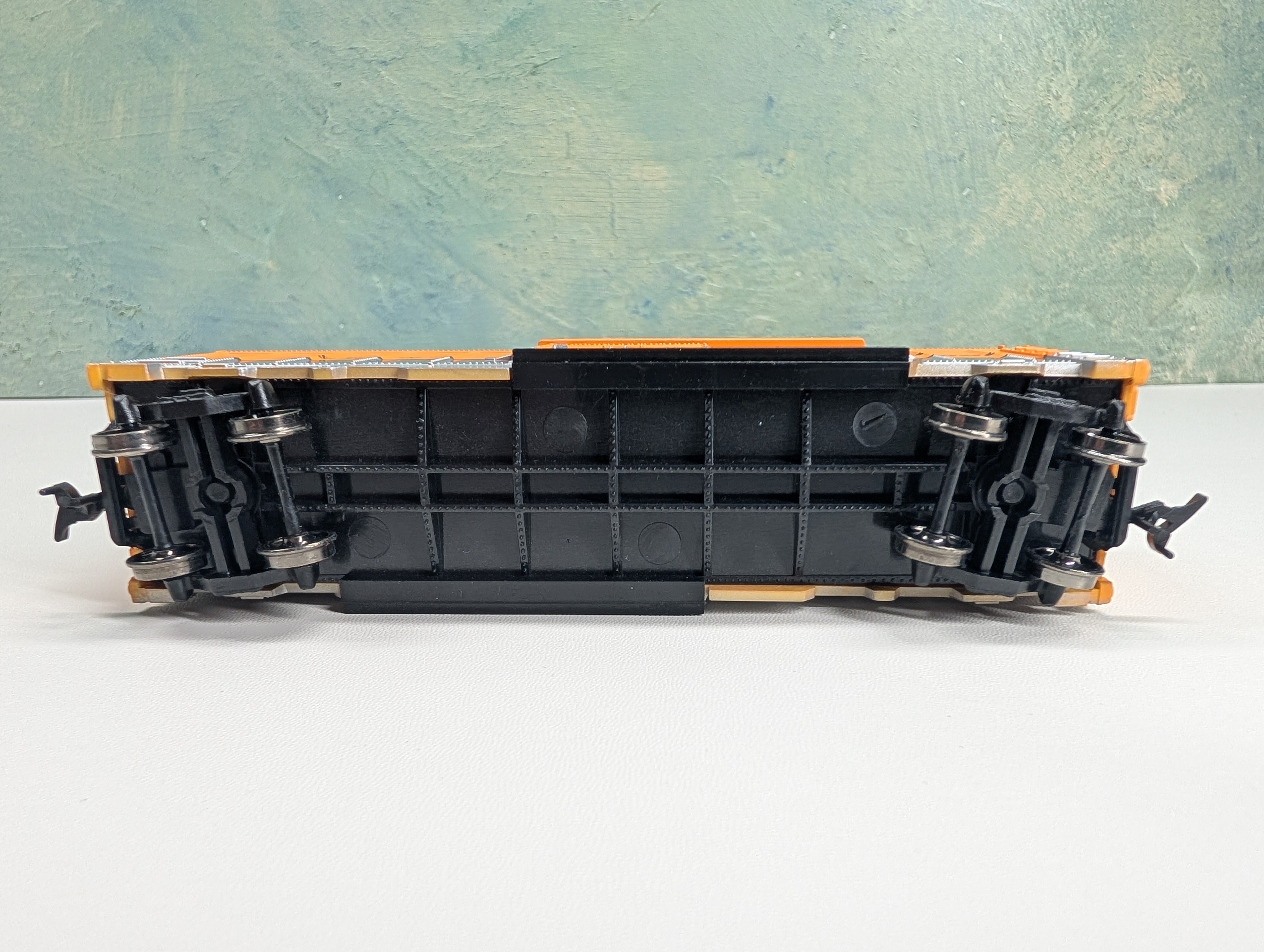 USED Model Power HO Scale 40' Box Car Rio Grande D&RGW Metal Wheels