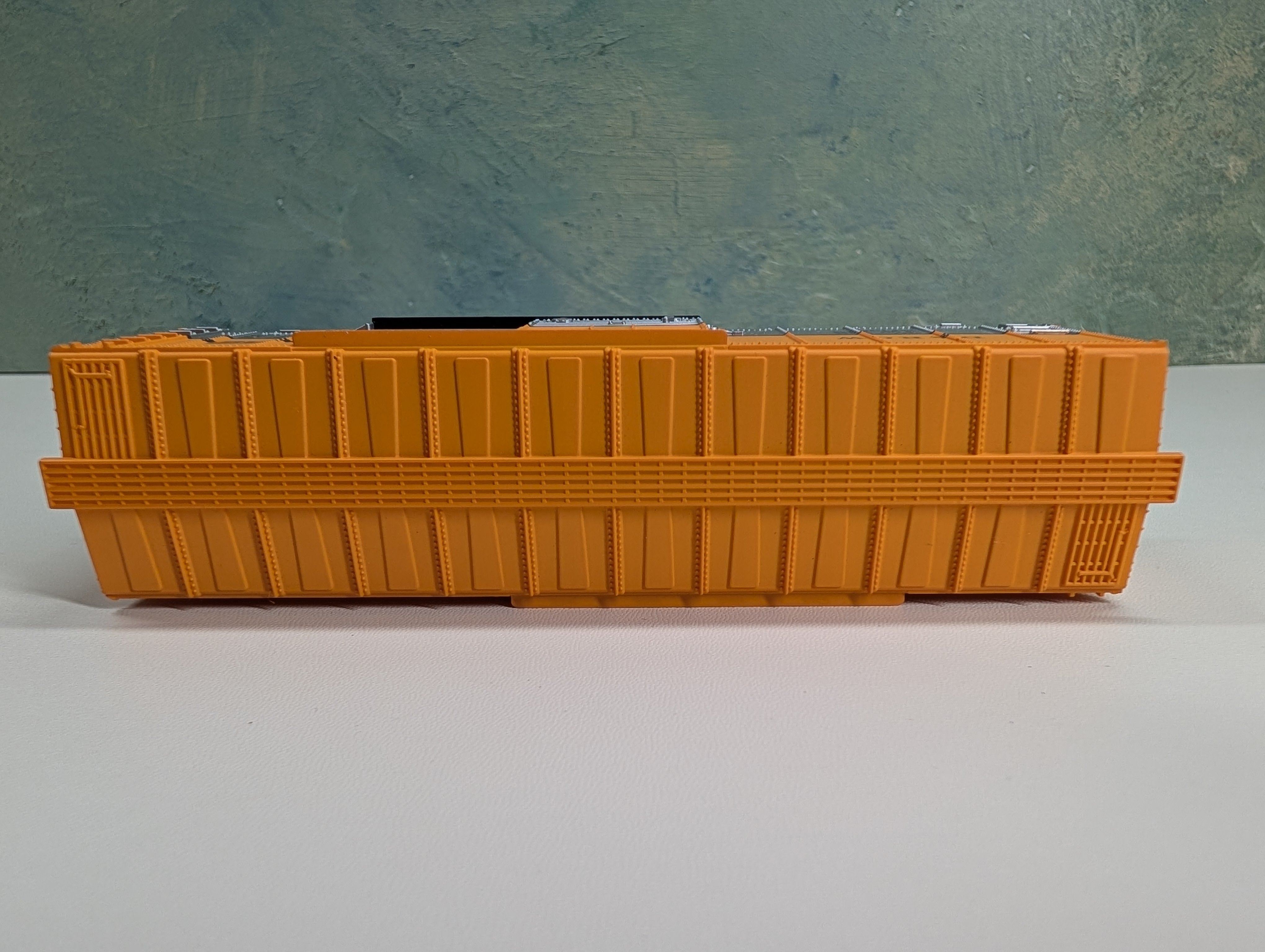 USED Model Power HO Scale 40' Box Car Rio Grande D&RGW Metal Wheels