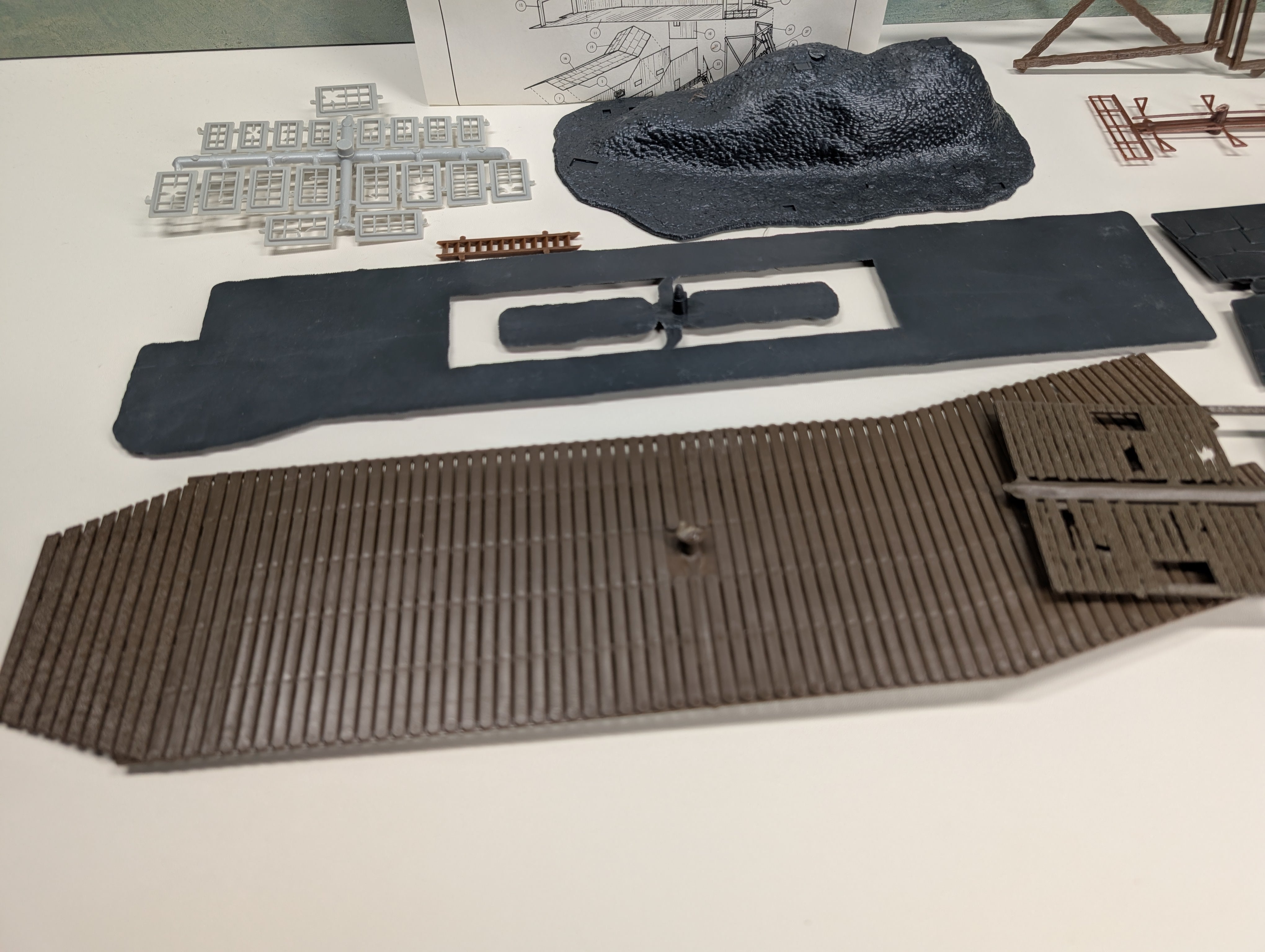 USED Tyco 7795 HO Scale Coal Mine KIT