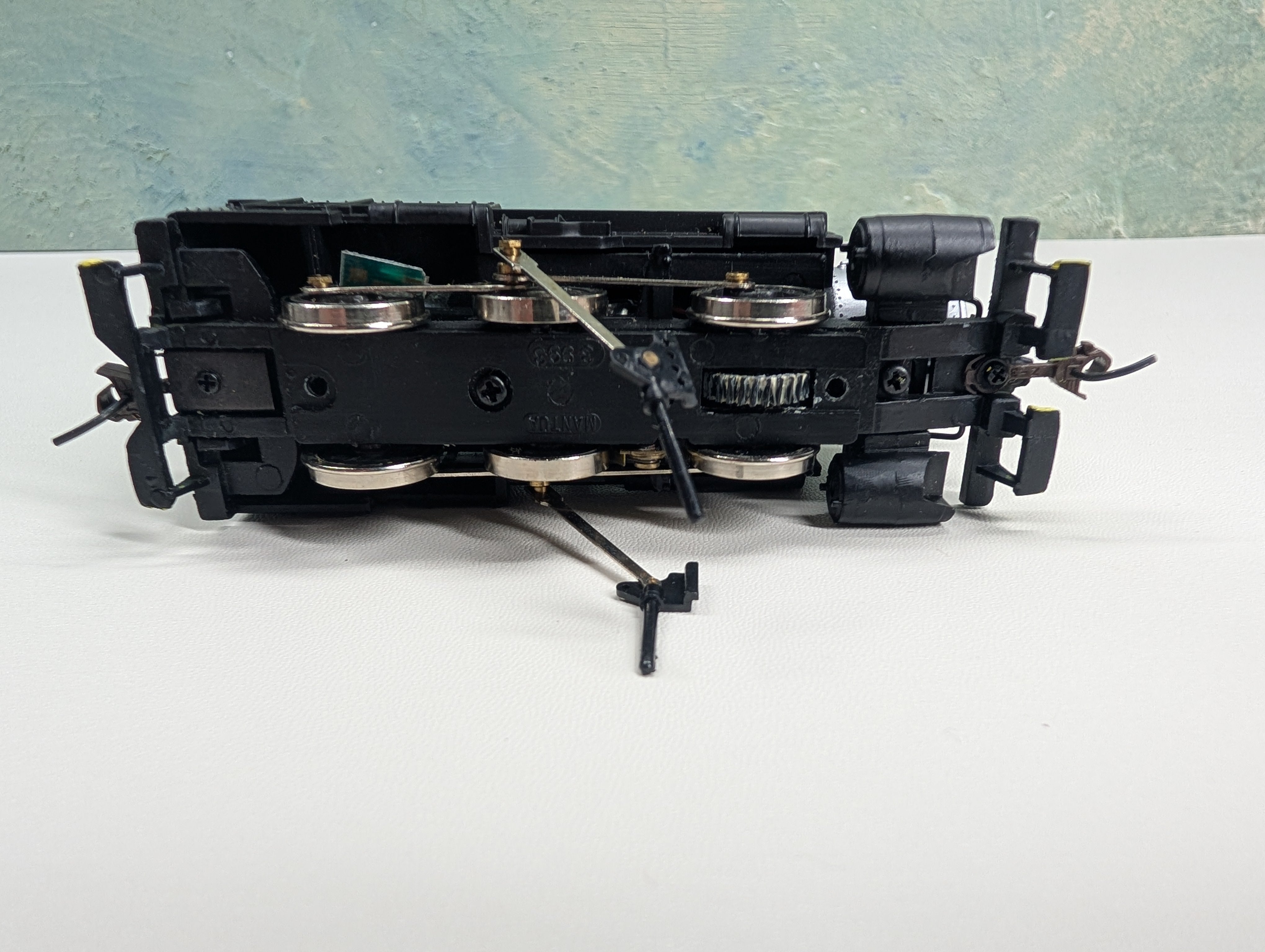 USED Mantua 393002 HO Scale 0-6-0 Tank Switcher Steam Locomotive Baltimore and Ohio #54 Runs But Needs Work DC