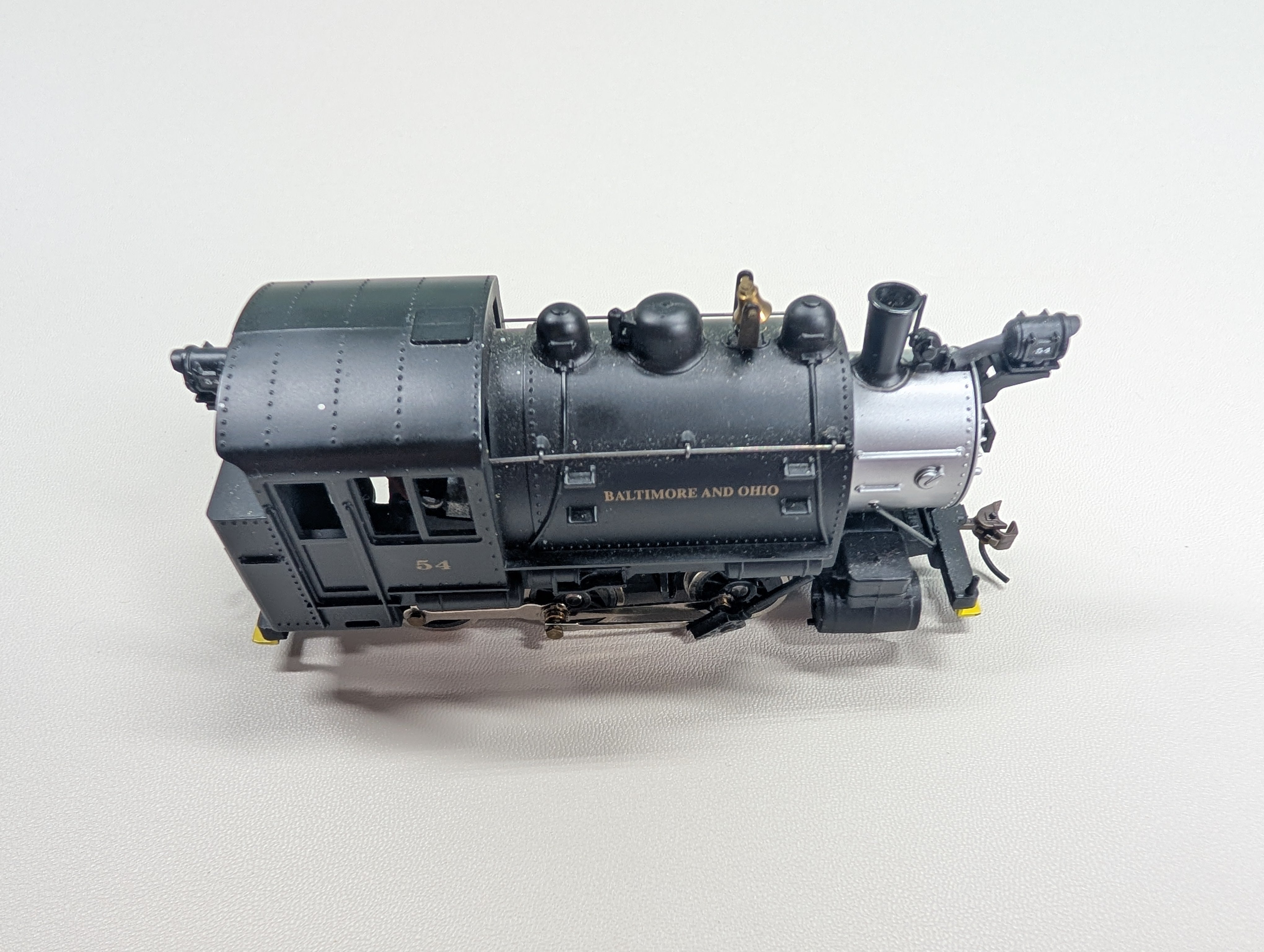 USED Mantua 393002 HO Scale 0-6-0 Tank Switcher Steam Locomotive Baltimore and Ohio #54 Runs But Needs Work DC