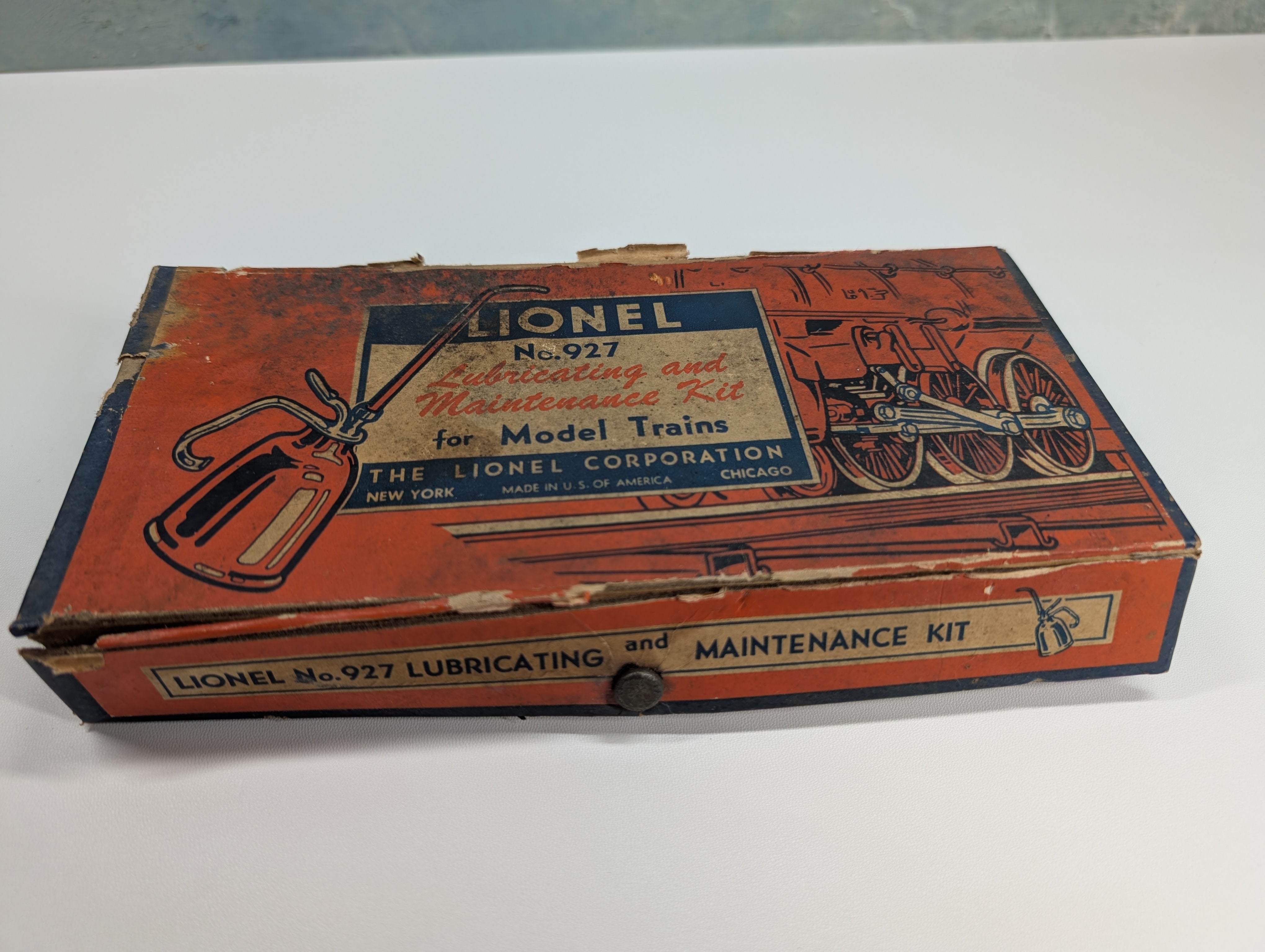 USED Lionel 927 O Lubricating and Maintenance Kit for Model Trains Vintage