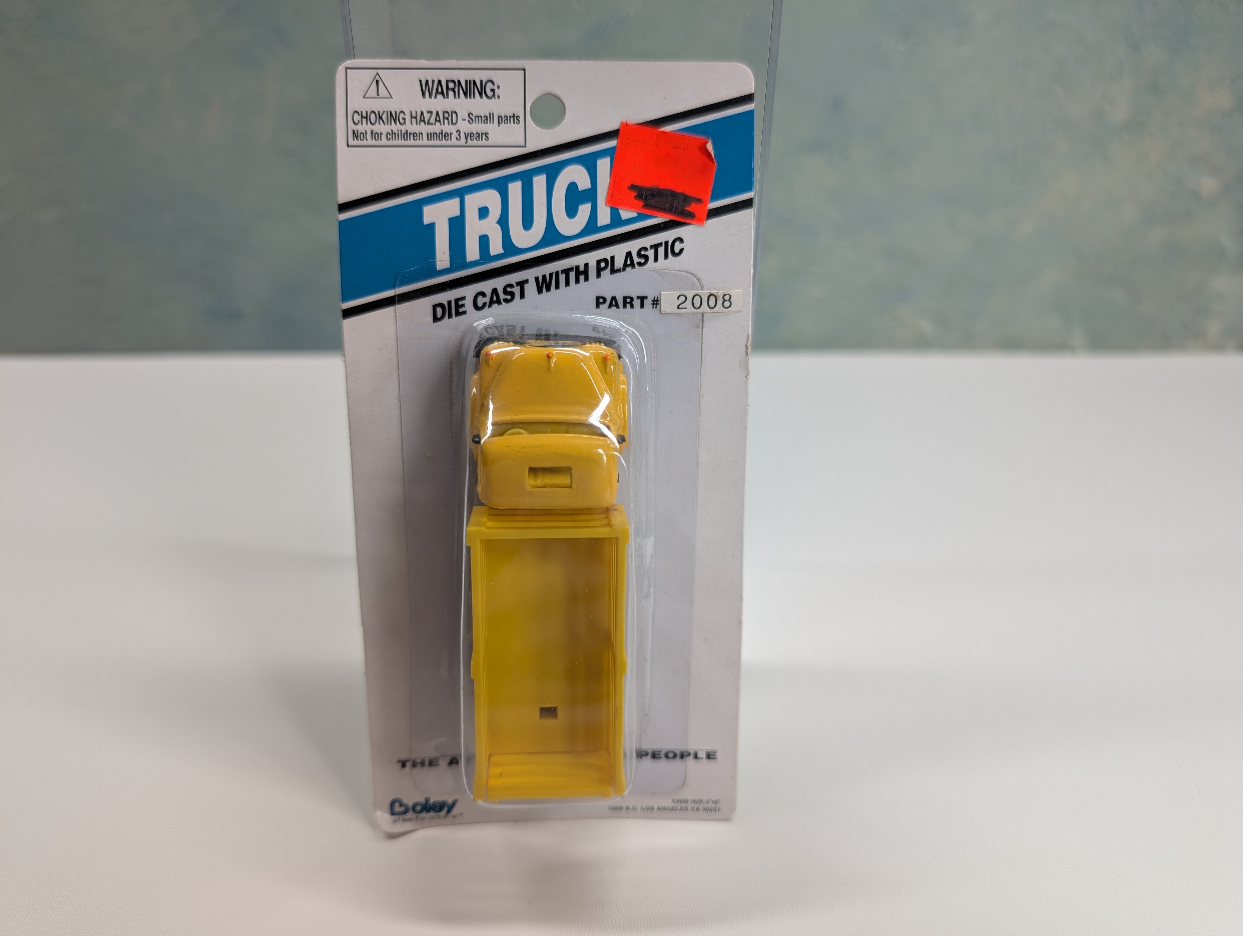 Boley HO Scale Yellow Stakebed Truck