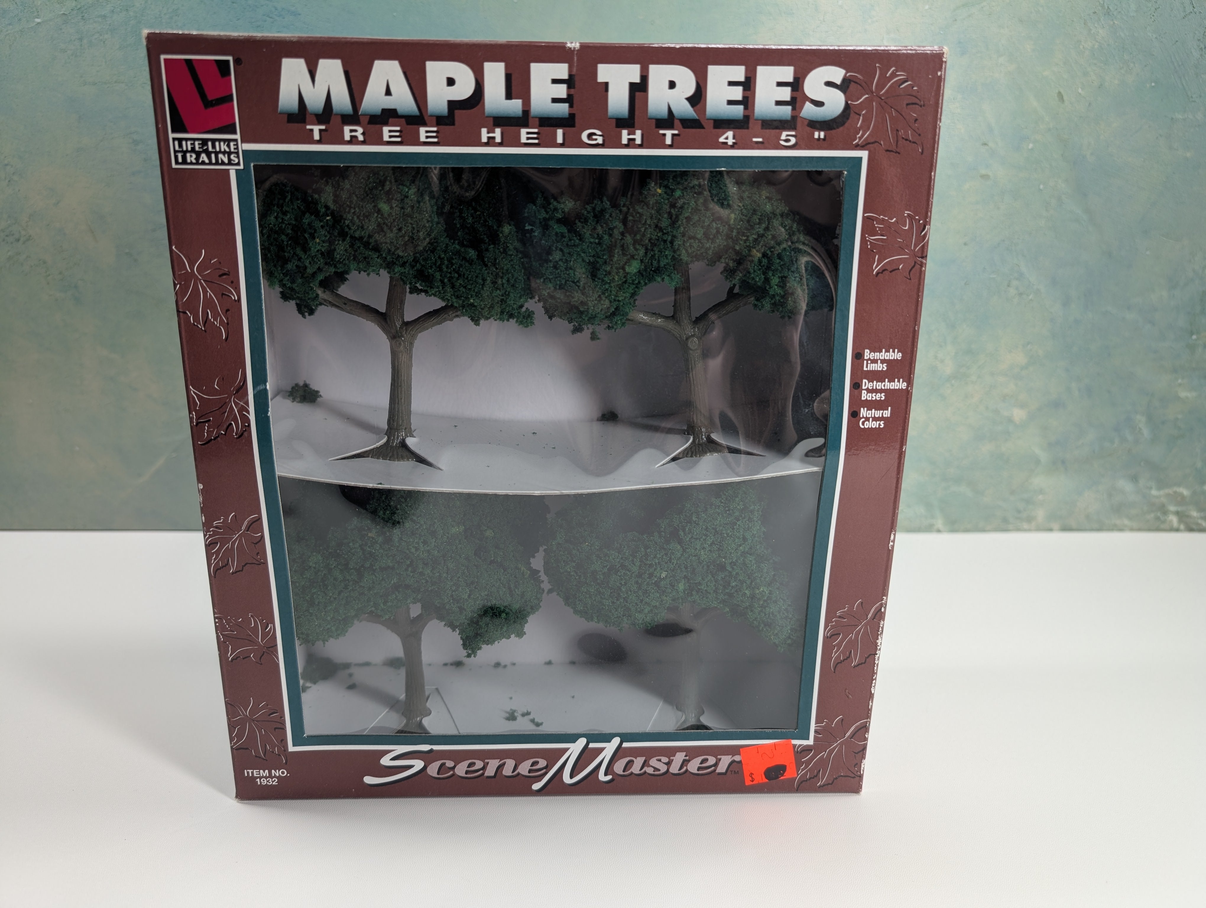 Life-Like 1932 Multi Scale Large Maple Trees (4 pcs)