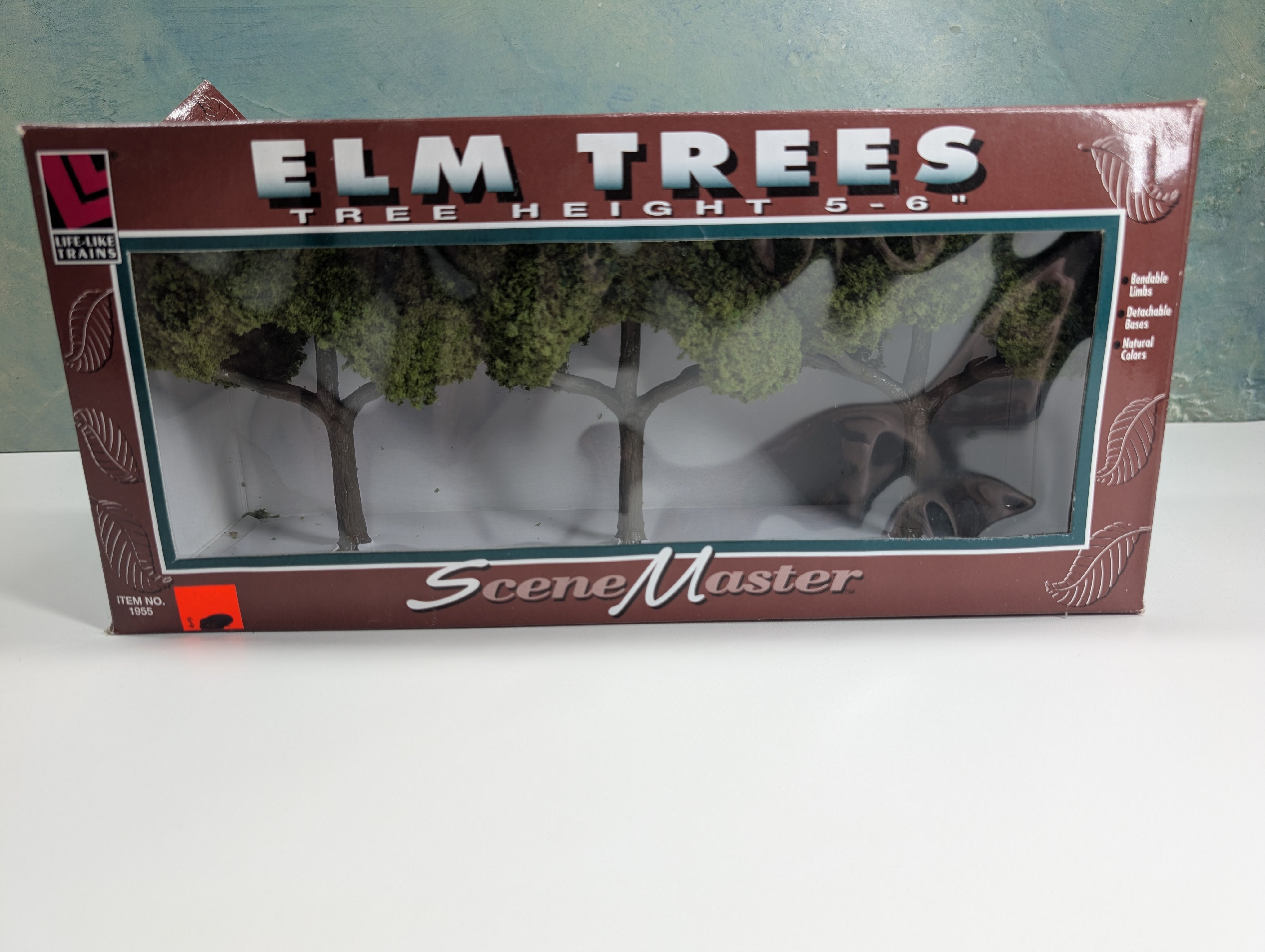 Life-Like 1955 Multi Scale Large Elm Trees (3 pcs)
