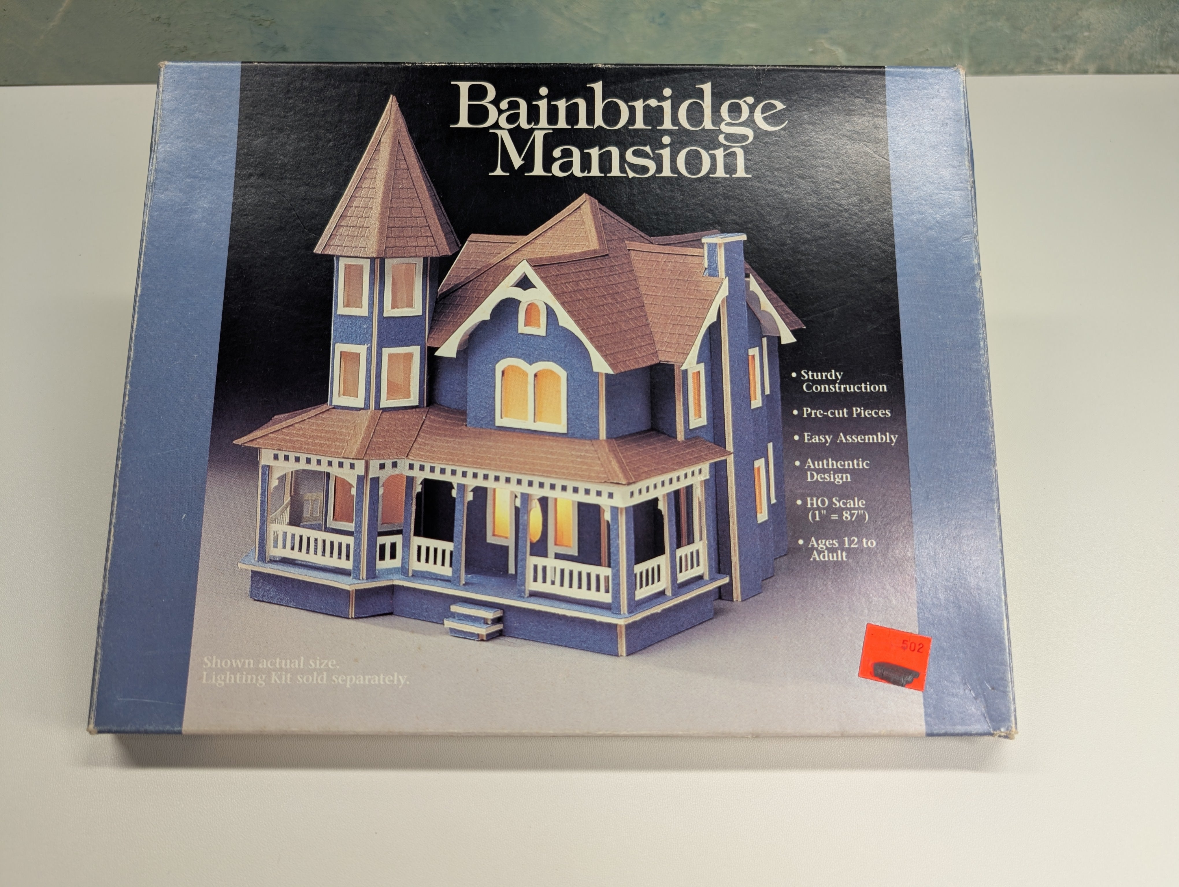 Fairmont Hill BB700 HO Scale Bainbridge Mansion Victorian Model House KIT