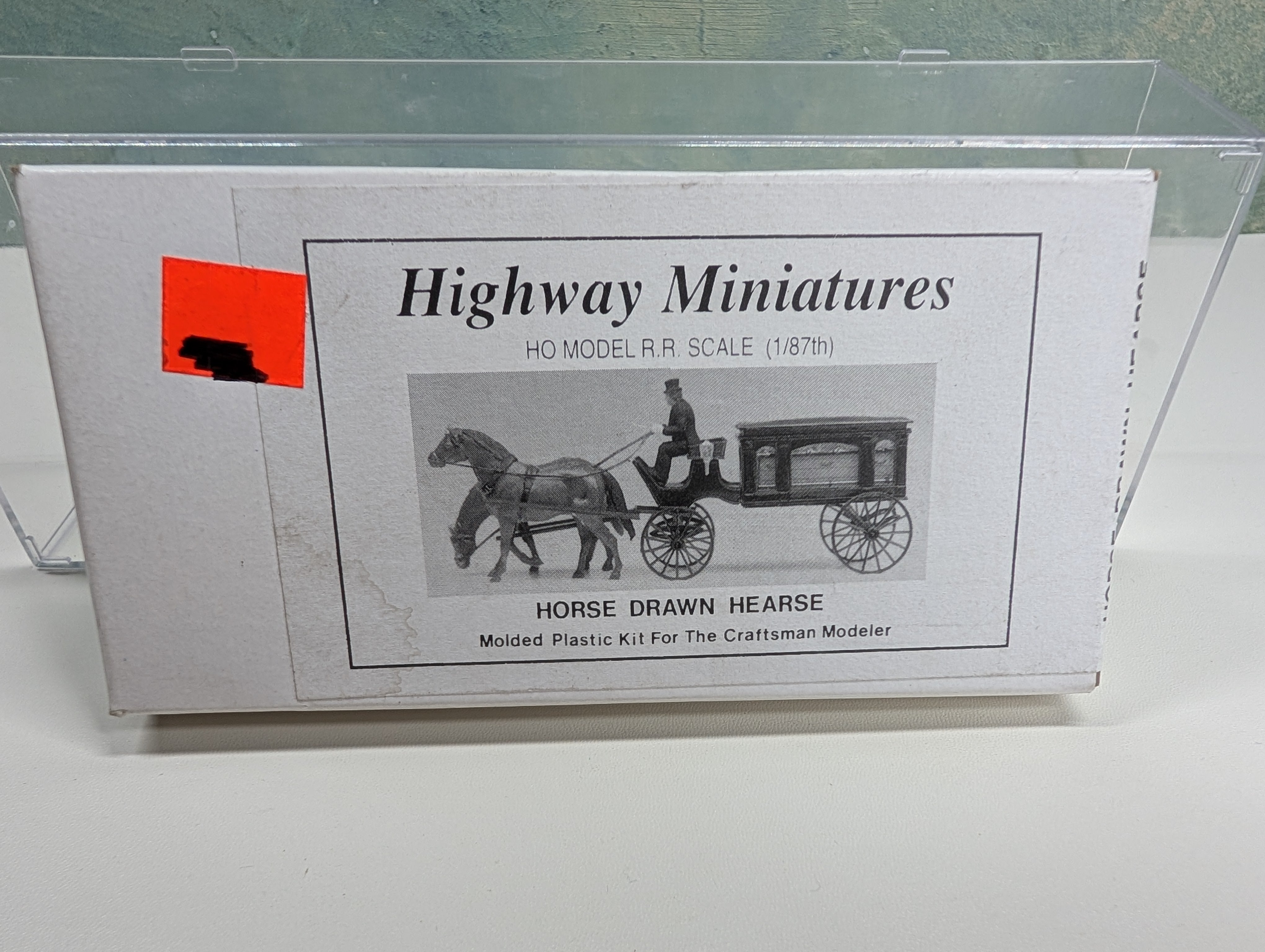 Highway Miniatures 106 HO Scale Horse Drawn Hearse KIT