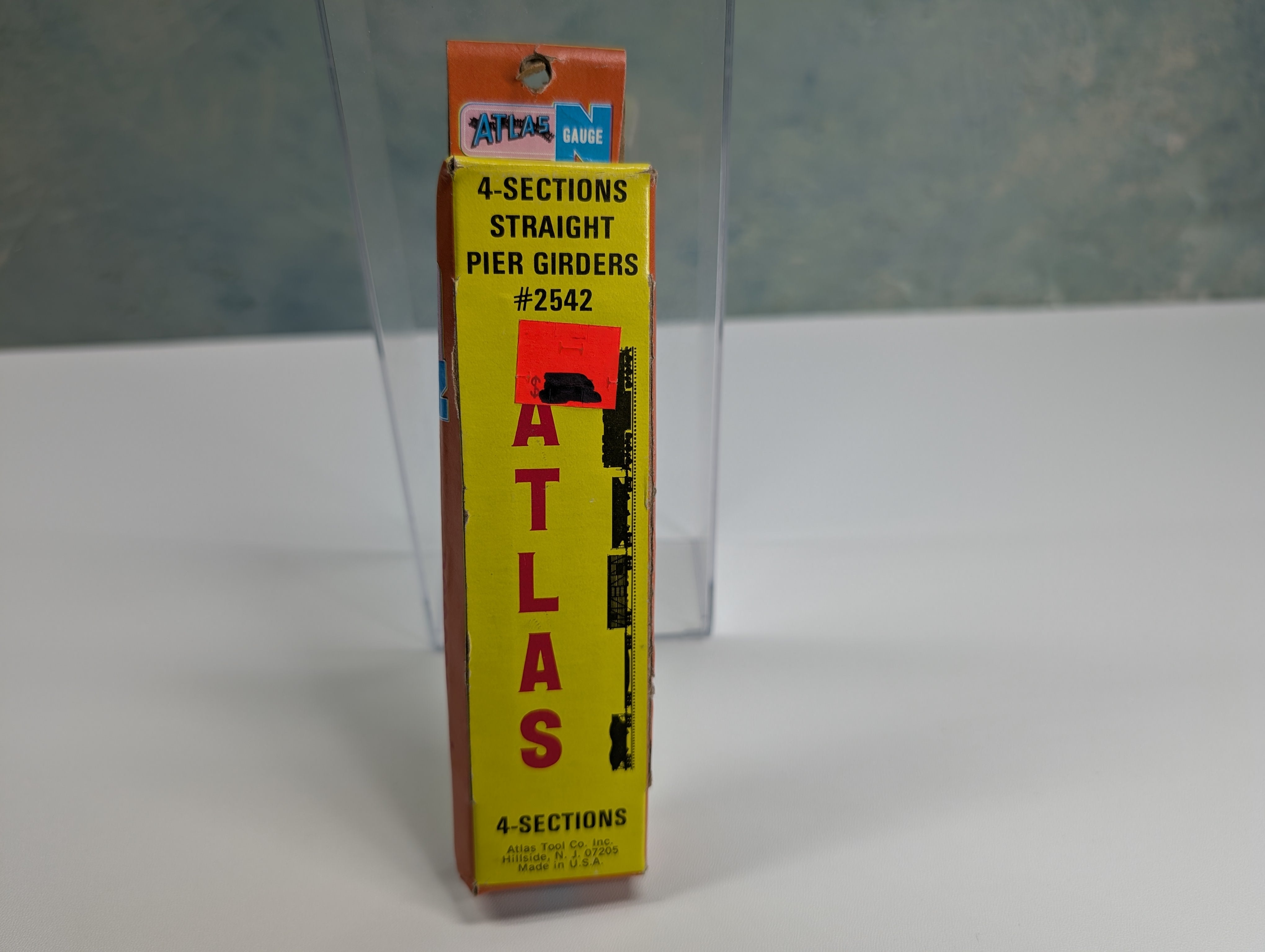 Atlas 2542 N Scale Straight Pier Girders (4 pcs)