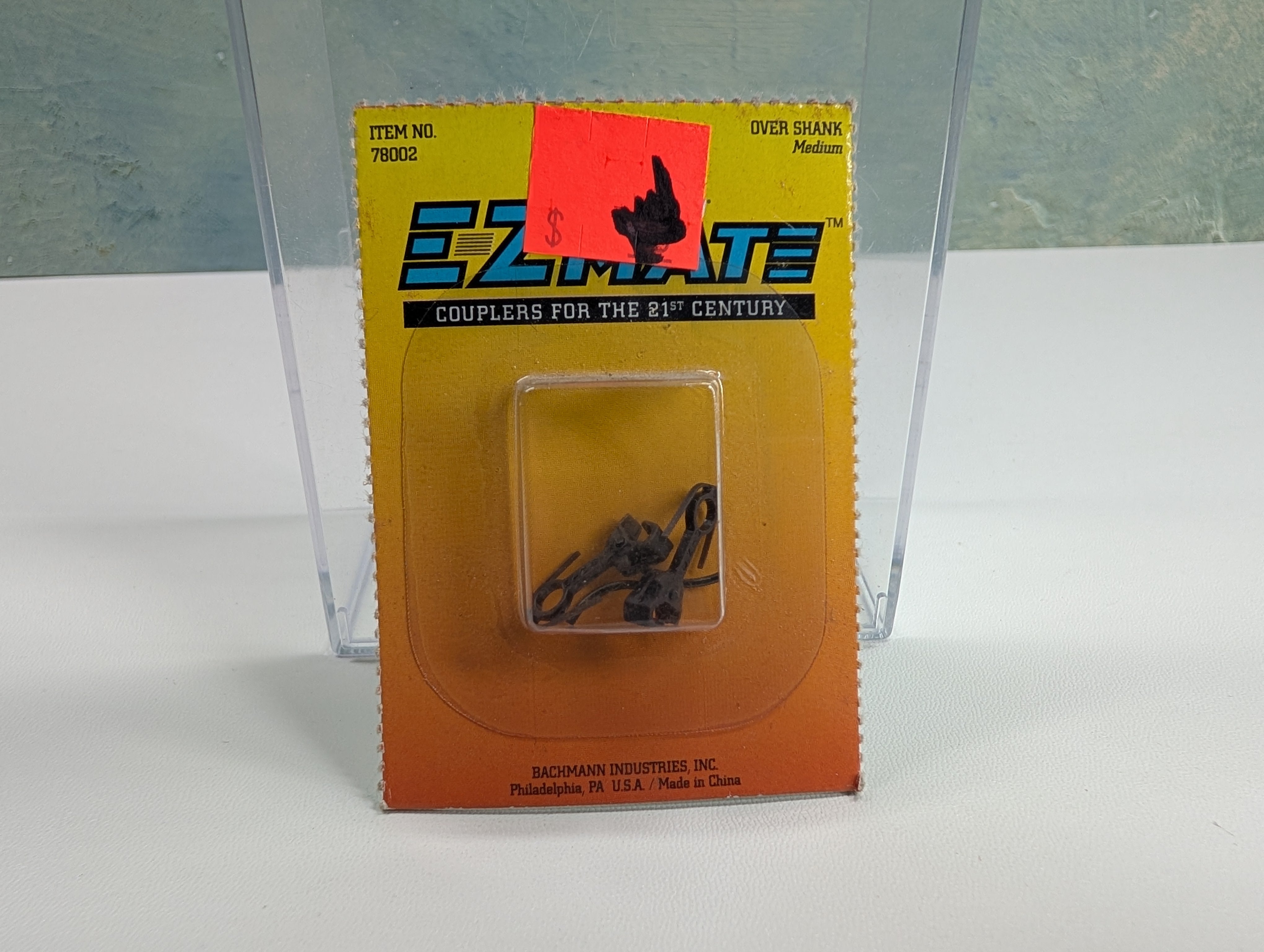 Bachmann 78002 HO Scale Over Shank, Medium E-Z Mate Couplers (2 pcs)