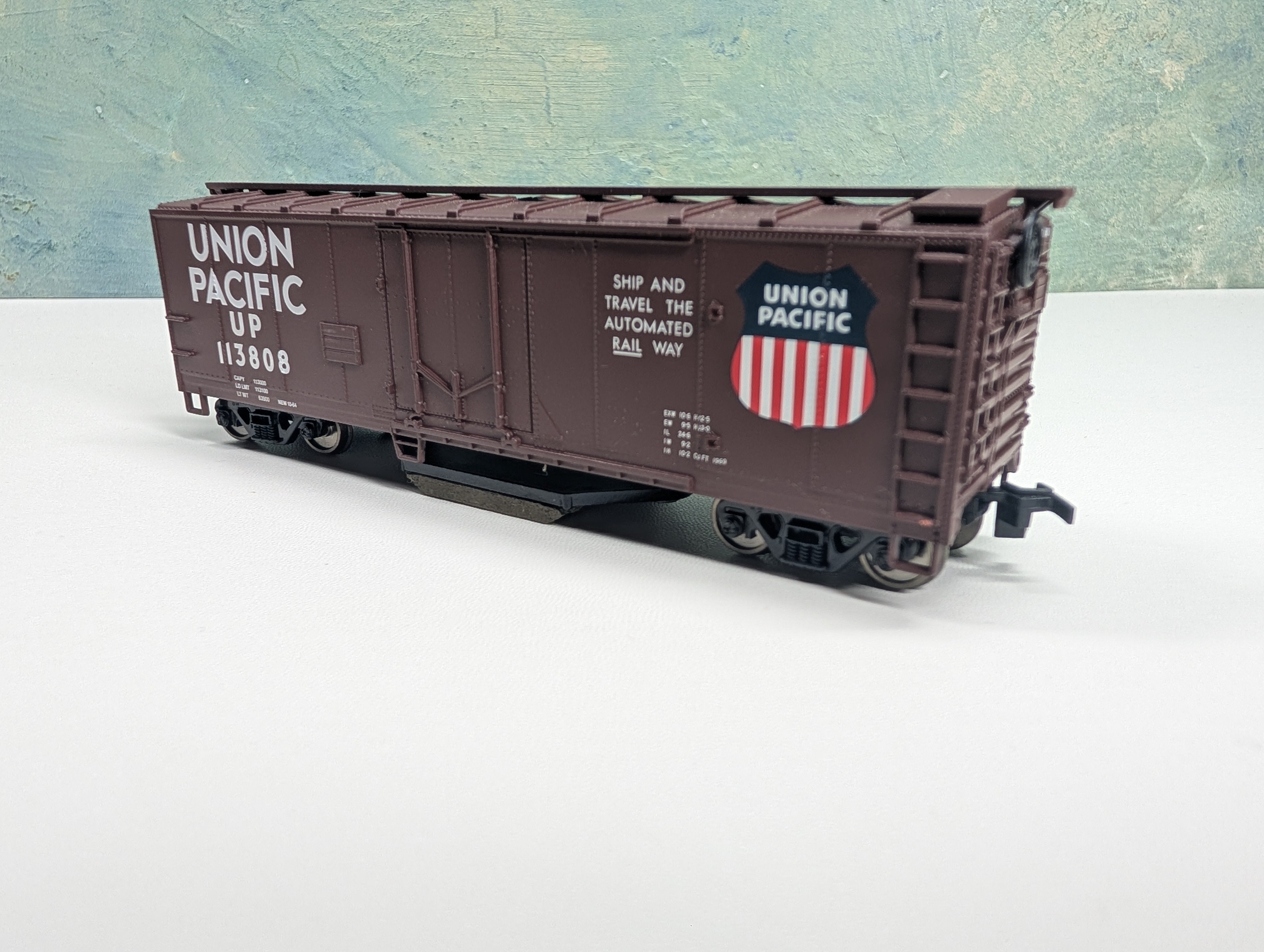 USED Walthers HO Scale Track Cleaning Box Car Union Pacific UP #113808
