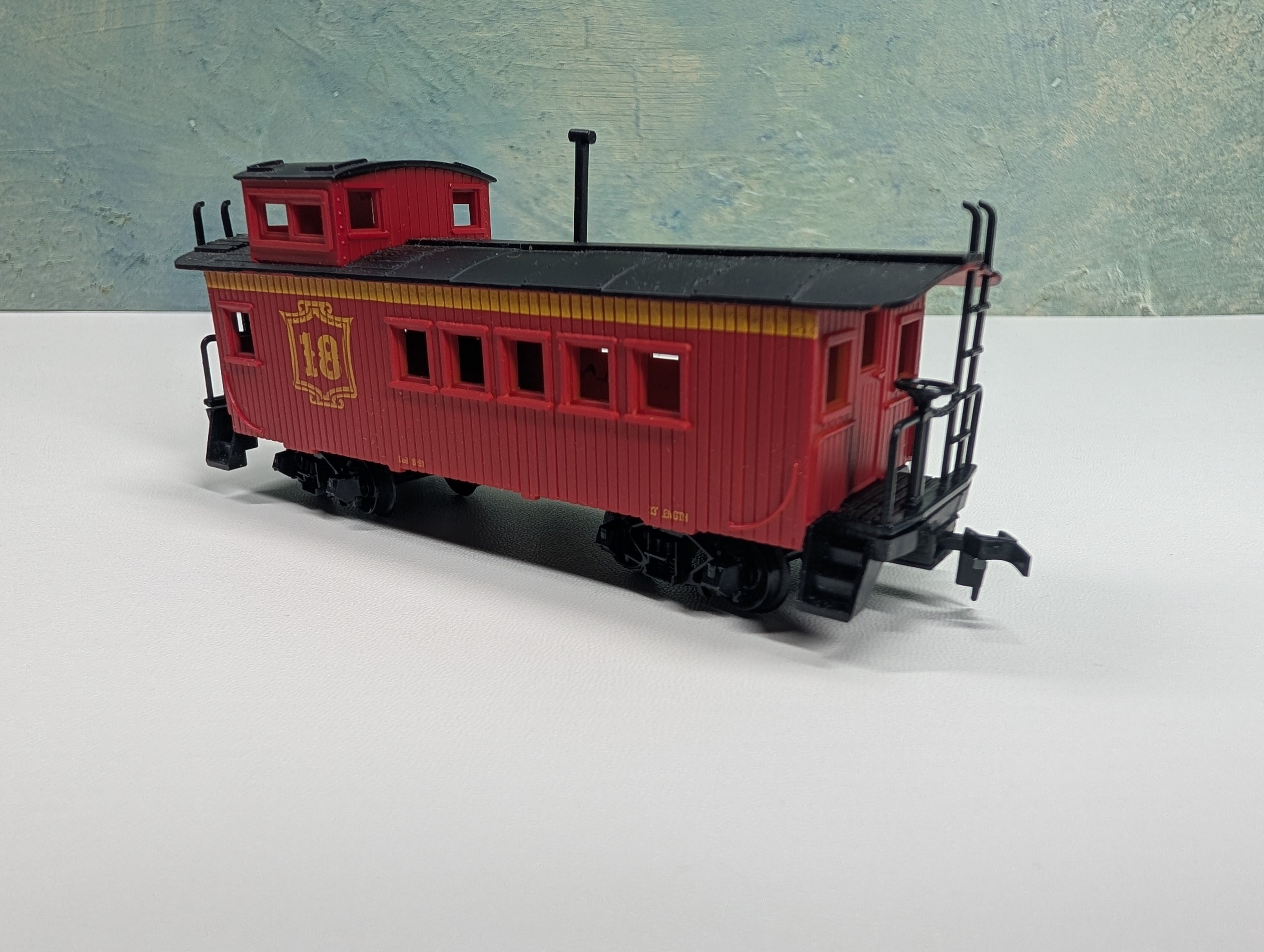 USED AHM HO Scale Caboose #18