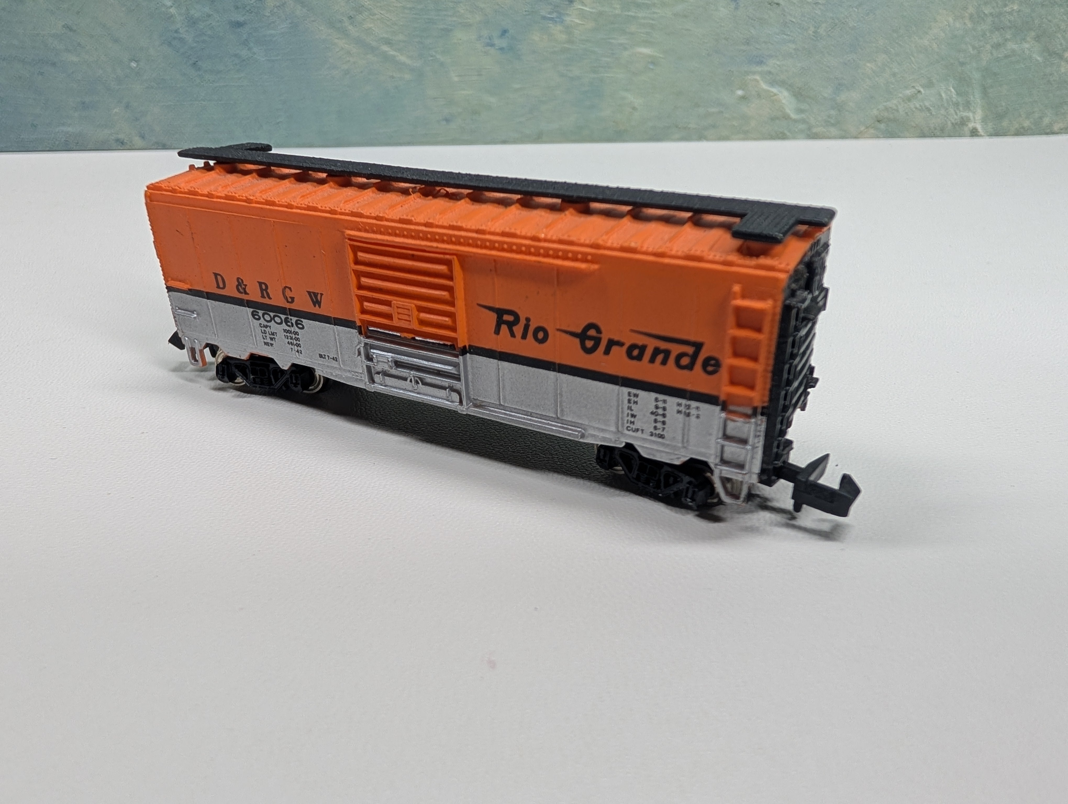 Bachmann N Scale Box Car Rio Grande D&RGW #60066