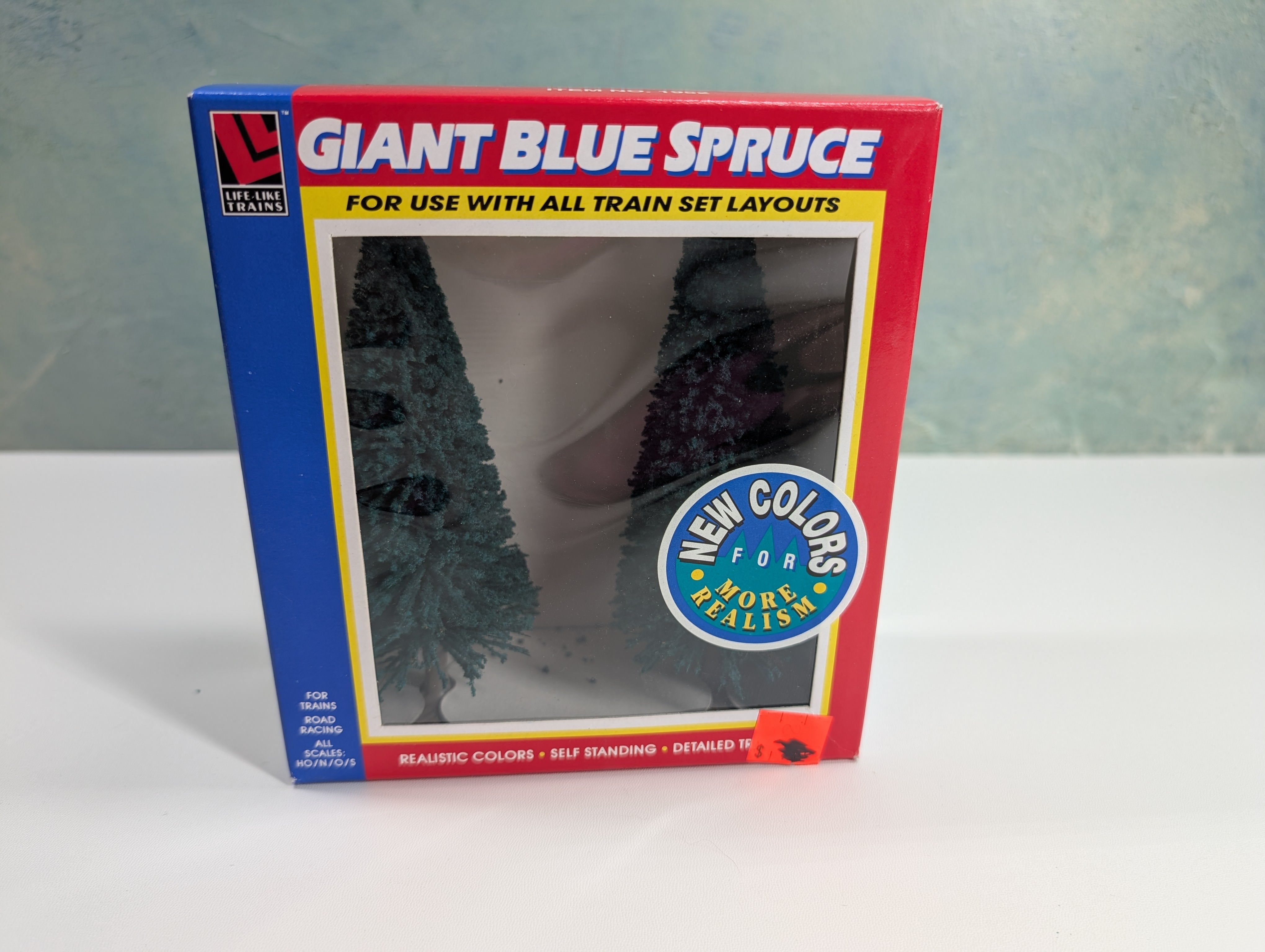 Life-Like 1952 MULTI Scale Giant Blue Spruce Trees (2 pcs)